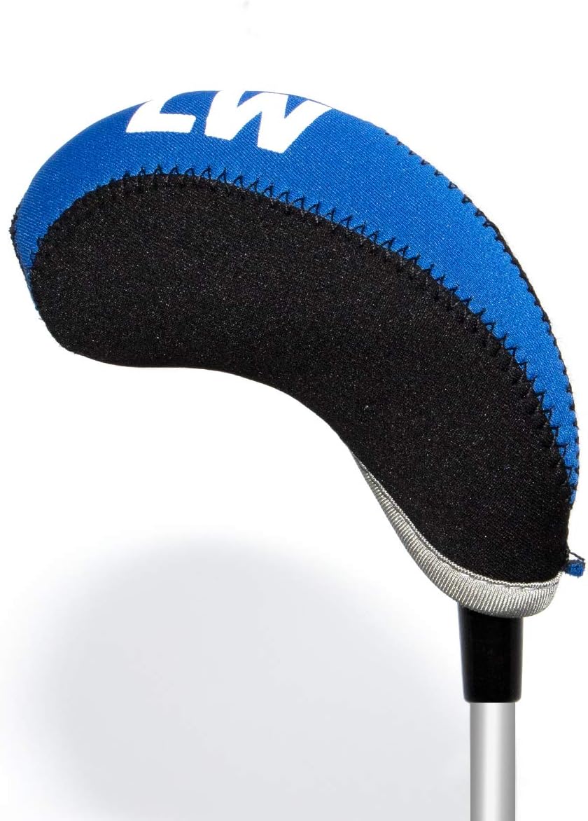 Golf Iron Club Head Covers Headcovers Set, Neoprene Golf Wedges Protective fits Taylormade M5 M6 Callaway PXG, Lightweight, Lob Wedge,Sand Wedge