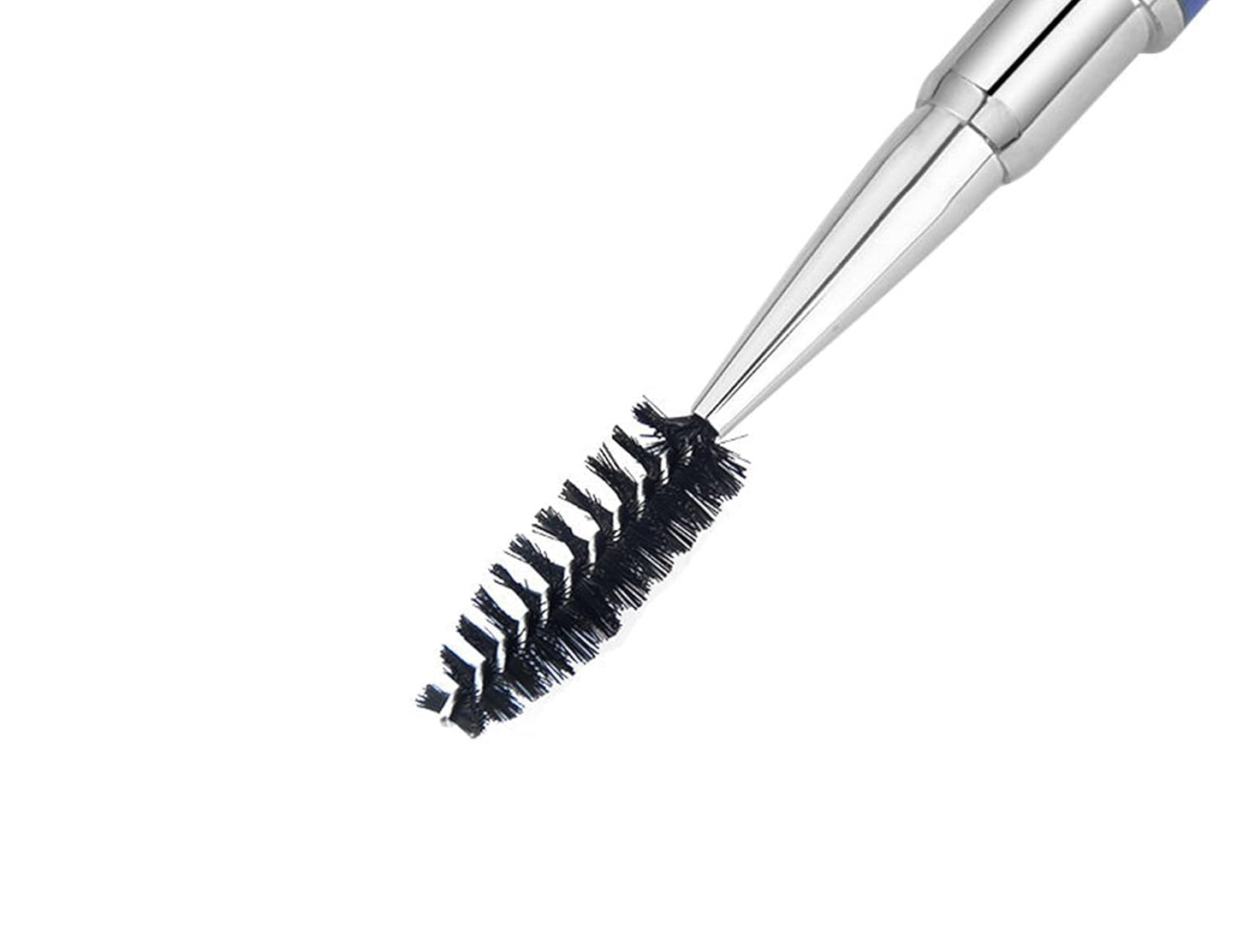 2PCS Mascara Brushes Eyebrow Eyelash Brushes Mascara Wands Applicators Eye Brushes Portable Cosmetic Brushes with Cap Spoolies Brushes for Eyelash Extensions and Eyebrows, Pink