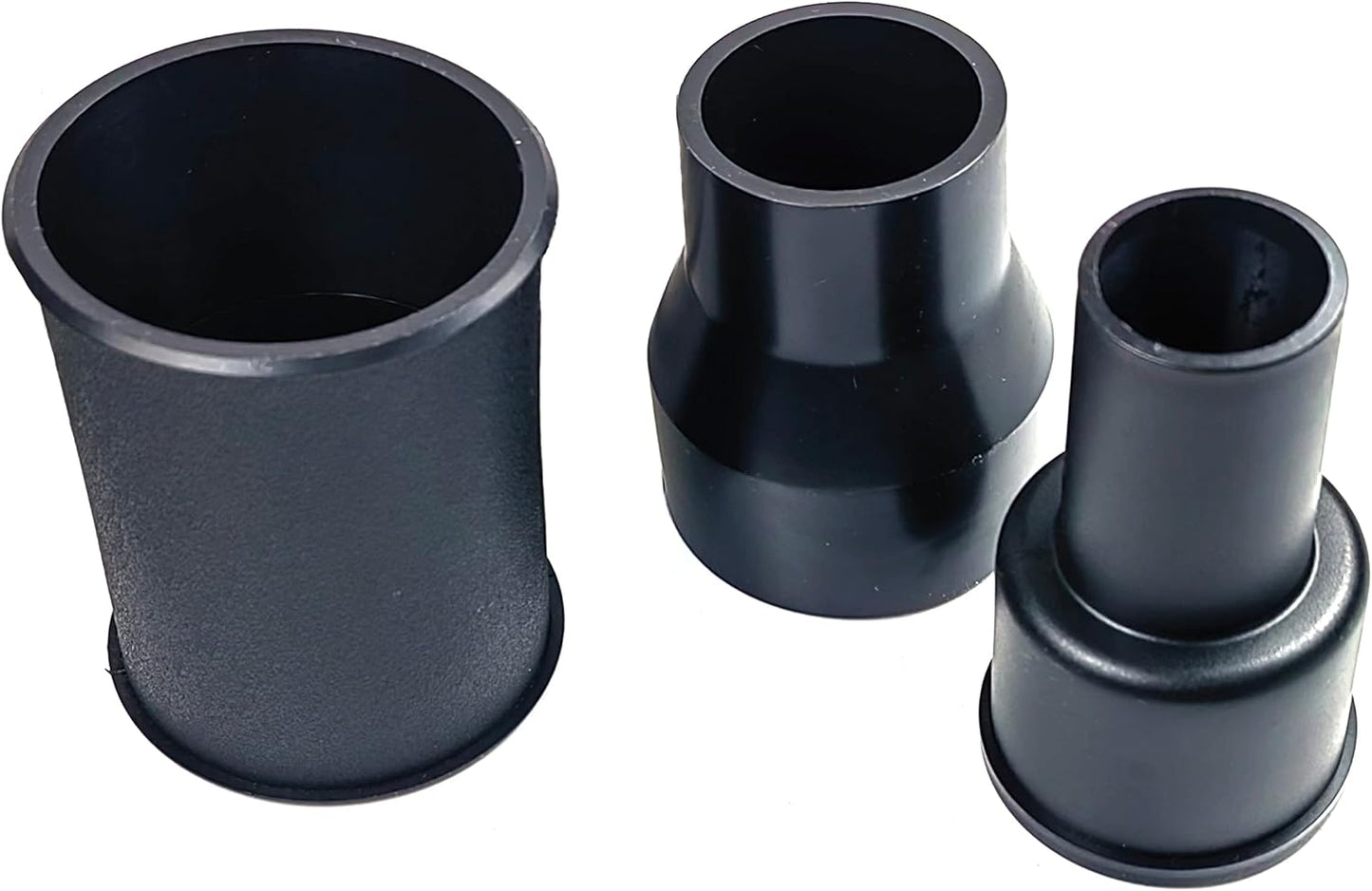 palart 3 Piece Vacuum Adapter Combo Kit Fits Wet Dry Vacuum Cleaners Connector Accessory, includes a 2-1/2 in. to 1-7/8 in. accessory adapter, a 1-7/8 in. to 1-1/4 in. and a hose-to-hose connector