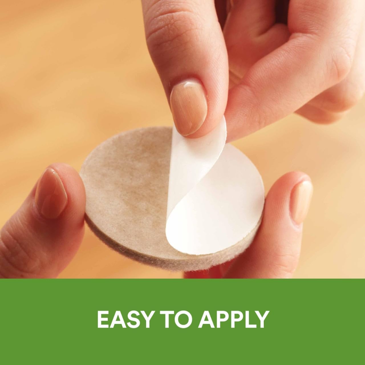 Scotch Felt Pads 162 PCS Beige, Felt Furniture Pads for Protecting Hardwood Floors, Round, Assorted Sizes Value Pack, Self-Stick design, Protecting from nicks, dents and scratches (SP845-NA)