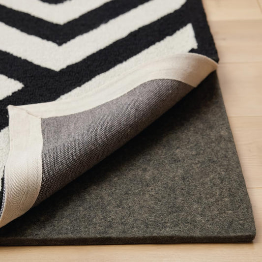 GORILLA GRIP Felt and Natural Rubber Stay in Place Slip Resistant Rug Pad, 1/4in Thick, 2x3 FT Protective Padding Under Area Rugs, Cushioned Gripper Pads, Carpet Runners, Hardwood Floors Protection