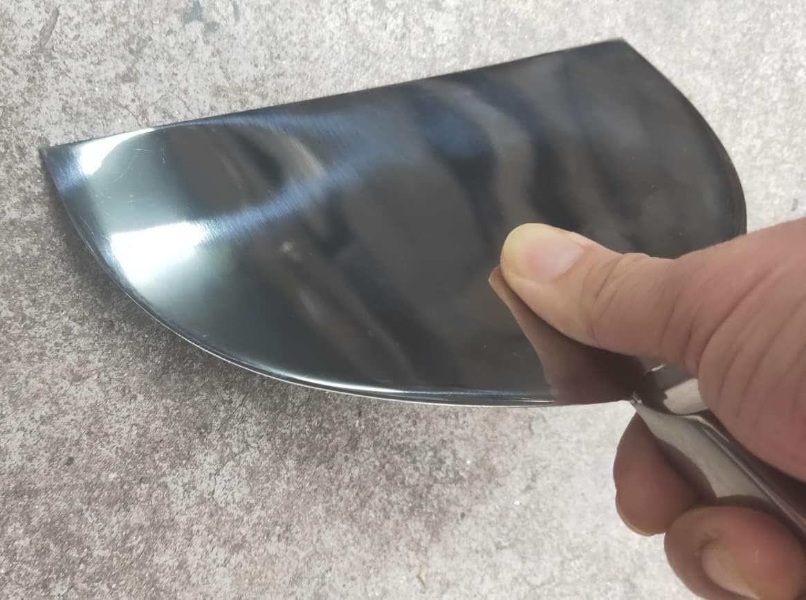 Flex All Stainless Steel Joint Knife Putty Scraper,8-Inch Professional Grade 420 stainless steel, All-Metal, Precision Ground Edge Putty Knife Tape Knife (8")