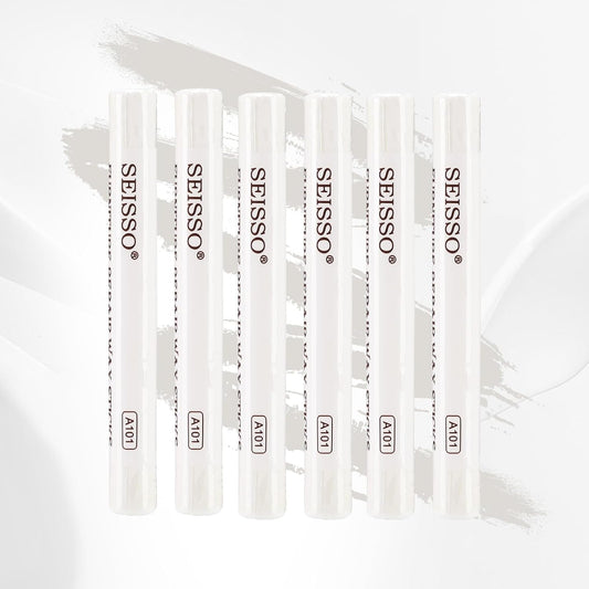 SEISSO Furniture Repair Crayon, 6 Pcs - Wood Filler Sticks, Scratch Repair Wax, Furniture Marking Repair - Scratch, Cracks, Hole, Table, Wood Floor, Guitar, Covering, Instrument Fill Sticks-White