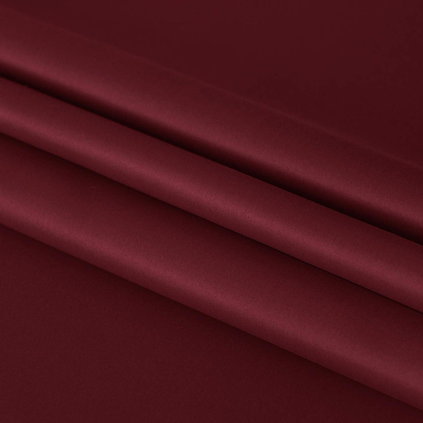 DWCN French Door Curtains – Rod Pocket Thermal Blackout Curtain for Doors with Glass Window, Christmas, Kitchen and Patio Doors for Privacy, 54 X 40 Inch, 1 Curtain Panel with Tieback, Burgundy