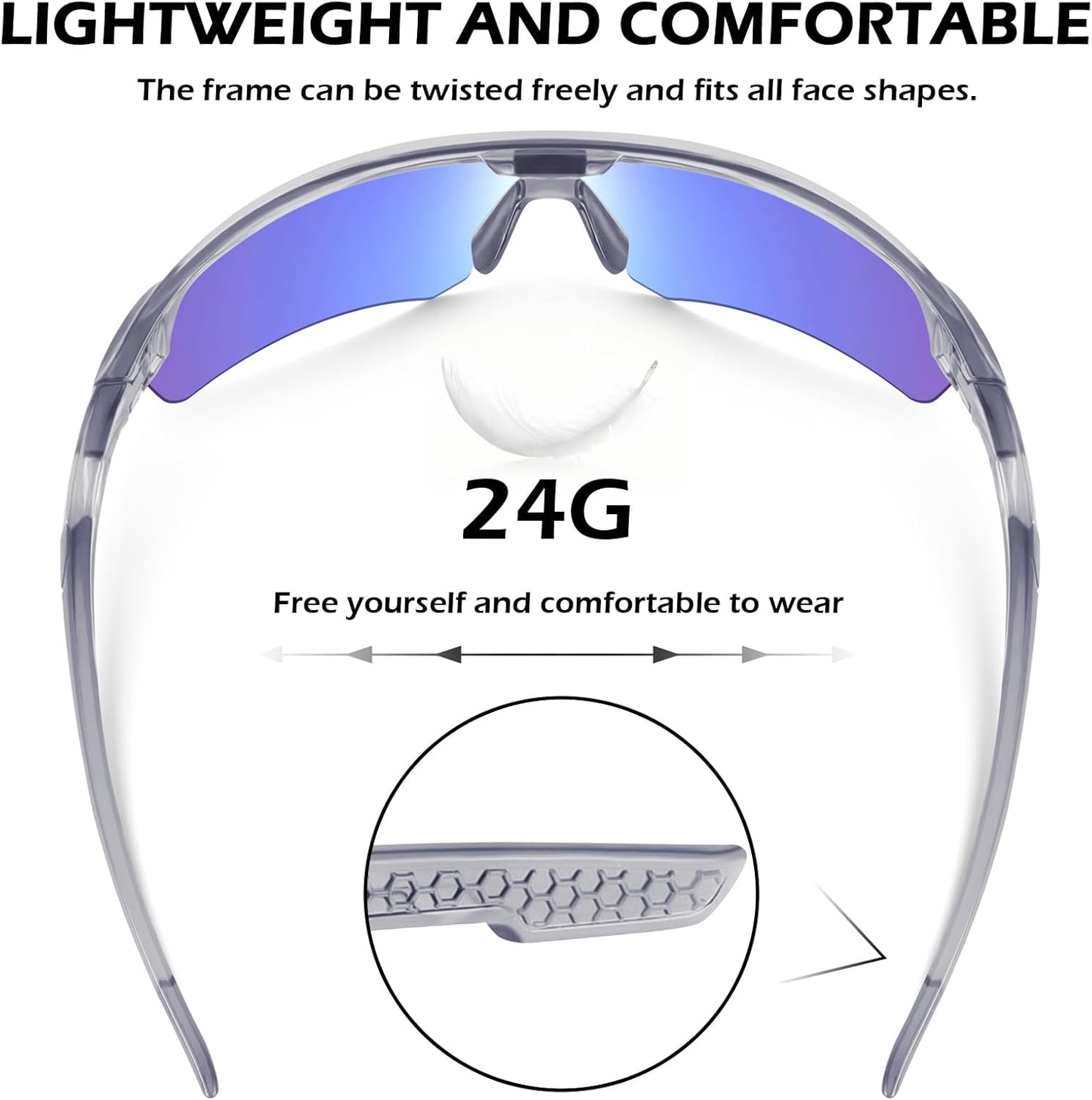 OXG 12 Pack Safety Glasses for Men Women, ANSI Z87.1 Safety Goggles Impact Resistant Protective Eyewear for Work, Outdoor