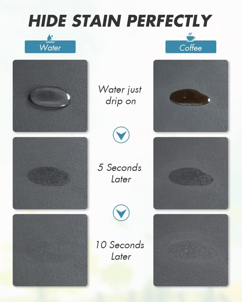 AMOAMI-Coffee Mat Hide Stain Rubber Backed Absorbent Dish Drying Mat for Kitchen Counter-Fit Under Coffee Bar Accessories Maker Machine Pot Espresso Machine Dish Rack