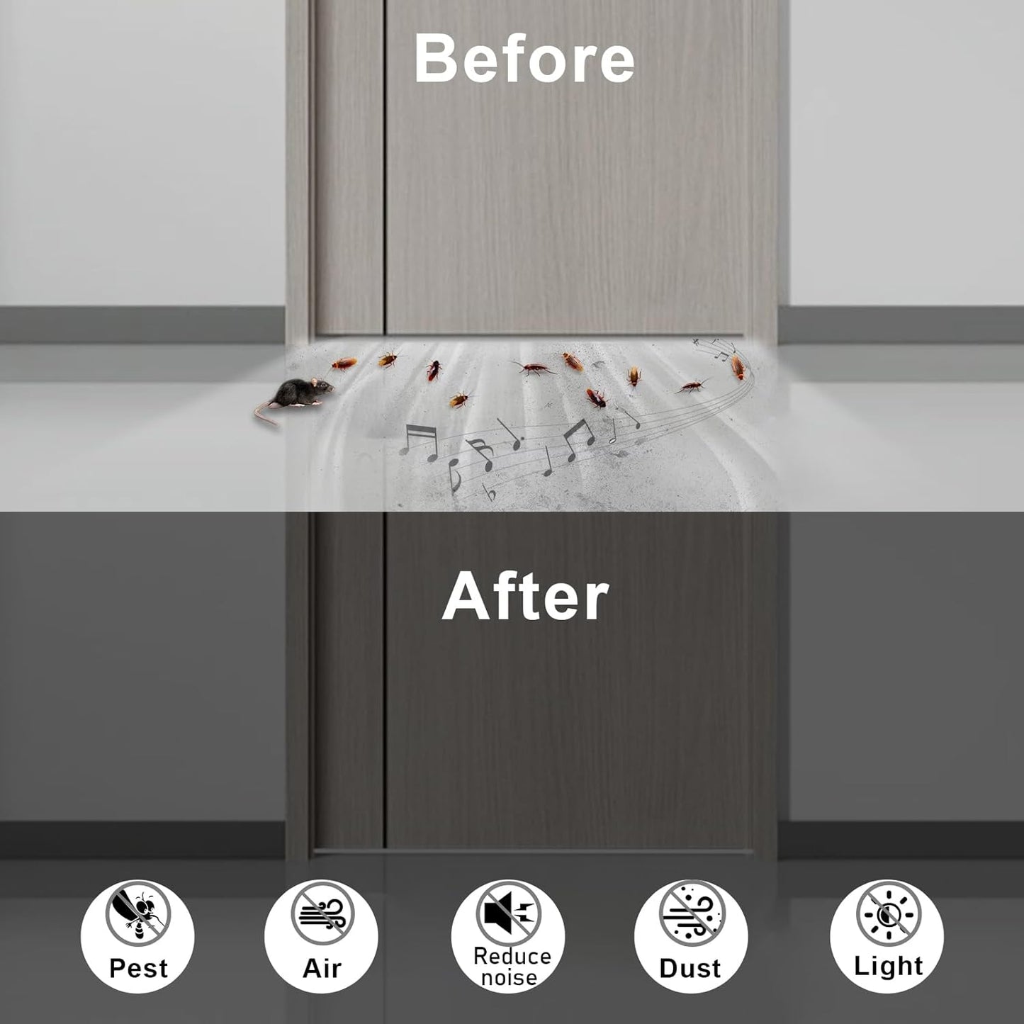 Strong Adhesive Weather Stripping, High Density Weatherproof Weather Stripping Door Seal Strip for Sliding Door, Windows,Noise-Reduction Foam Sealing Strip, White(1/2 in x 1/4 in x 13Ft)