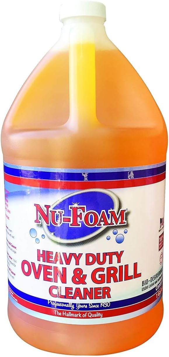 Nu-Foam Glissen Chemical Heavy Duty Oven & Grill Cleaner, 1-Gallon, 2 pack