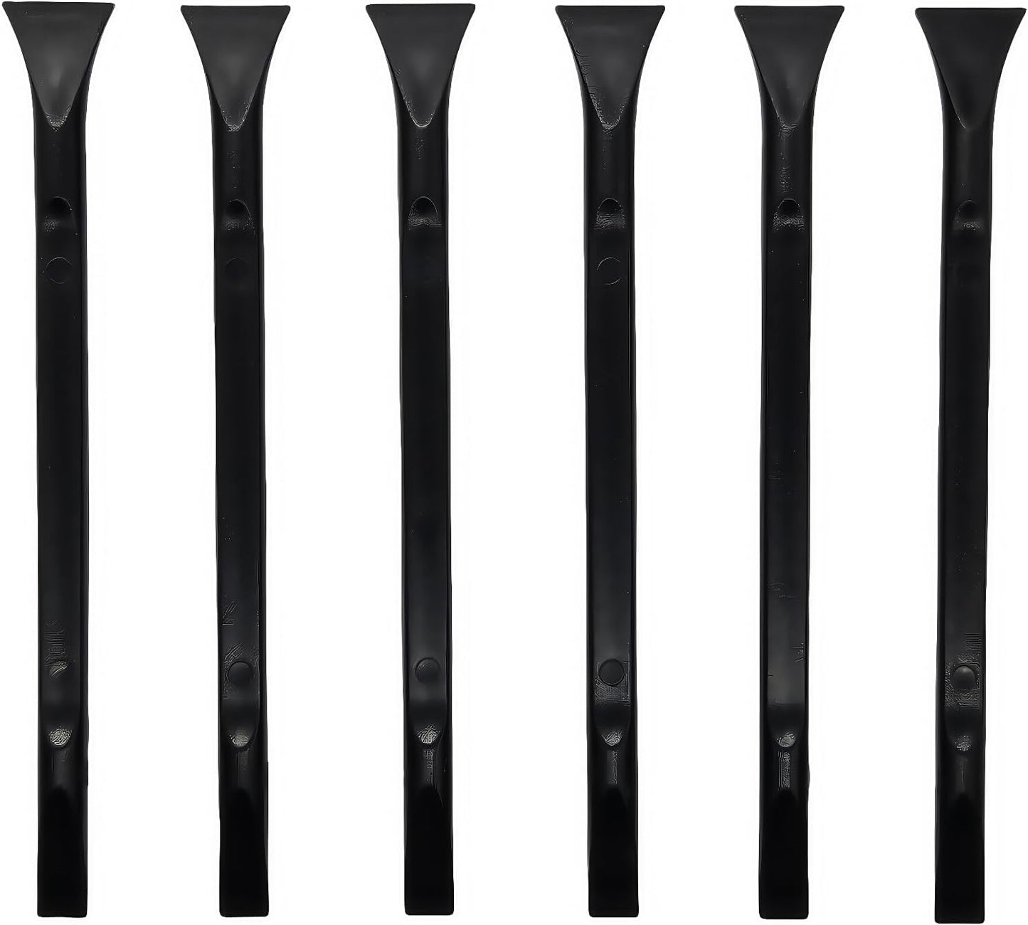 Tpyx Scraper Small Plastic Scraper Tool, Multi-Purpose Scraper Non-Scratch Cleaning Tool, Used in Narrow Spaces and Gaps, Perfect for Removing Oil Stains, Labels, Food, Dirt, Paint, Etc. (6pcs)
