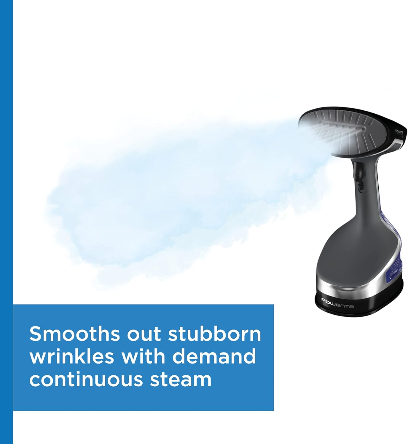 Rowenta Hand Steamer for Clothes, X-Cel Handheld Steamer, 25-Second Heat-Up, Powerful Steam, Long Cord, 1875W Clothes Steamer, Travel Must Have, DR8220