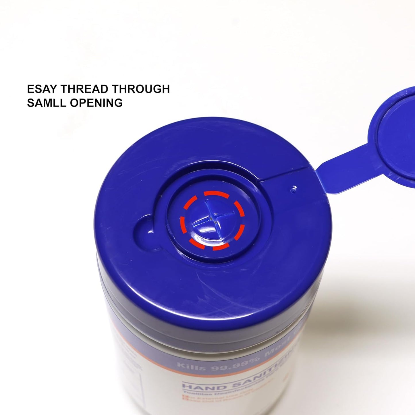 SIPA Hand Sanitizing Wipes 100 WIPES/CANISTER, Soft Textured Wipes, Fresh Scented, (24 CANISTERS)