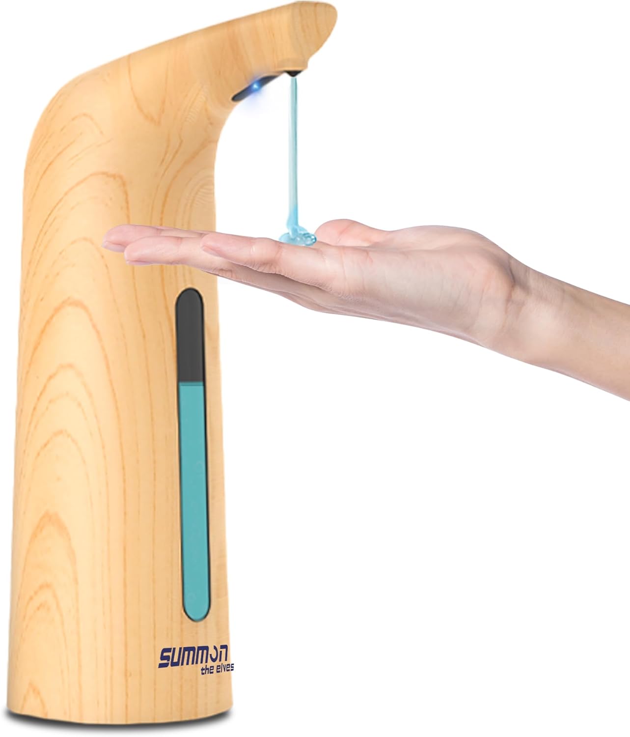 Automatic Liquid Soap Dispenser Touchless,400ML Hand & Dish Countertop Electric Dispenser with Sensor,4 Gear Adjustable Waterproof Battery Operated Kitchen Auto Soap Pump