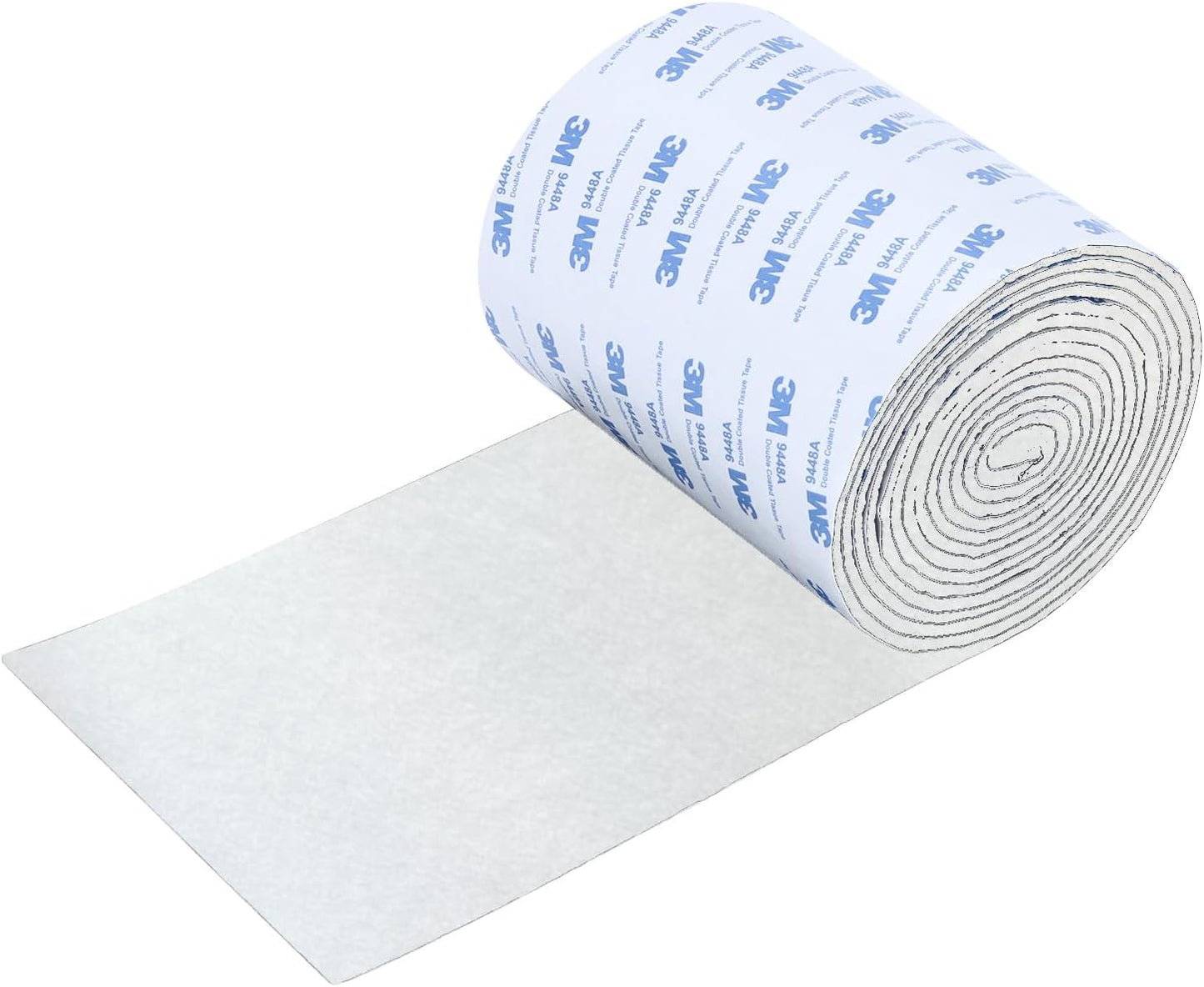 Felt Furniture Pads, Heavy Duty Felts Strip Roll with Adhesive Backing Felt Pads Furniture Feet Cuttable Felts Tape for Protecting Hardwood Floors(5 x 120 x 0.12 Inch, White)