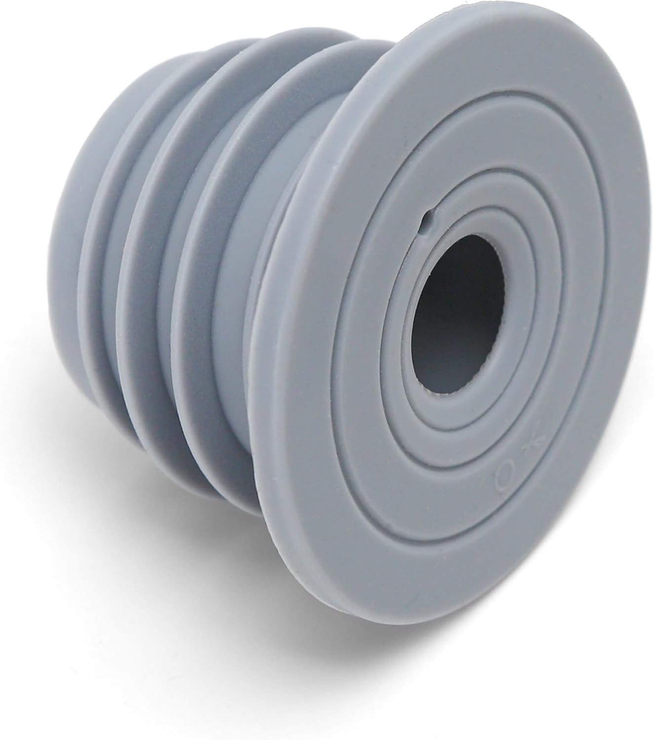 Pack of 2 Washing Machine Hose Sealing Rings, Strainer Drain Pipe Silicone, Anti-Odor Floor Plug, Sewer Deodorant Ring Cover Seal for Washer Kitchen Bath - 2 Sizes (35-40mm) and (45-50mm)