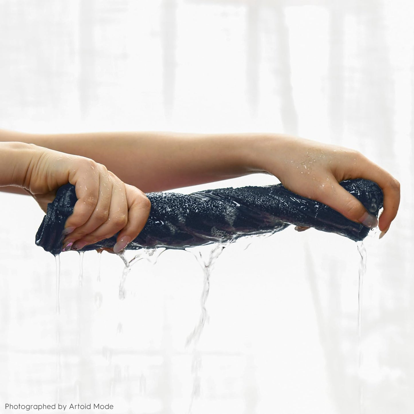 Artoid Mode Checkered Designed Cotton Grey Terry Kitchen Dish Cloths, 12x12 Inch Soft Absorbent Quick Drying Cleaning Kitchen Rags Set of 6