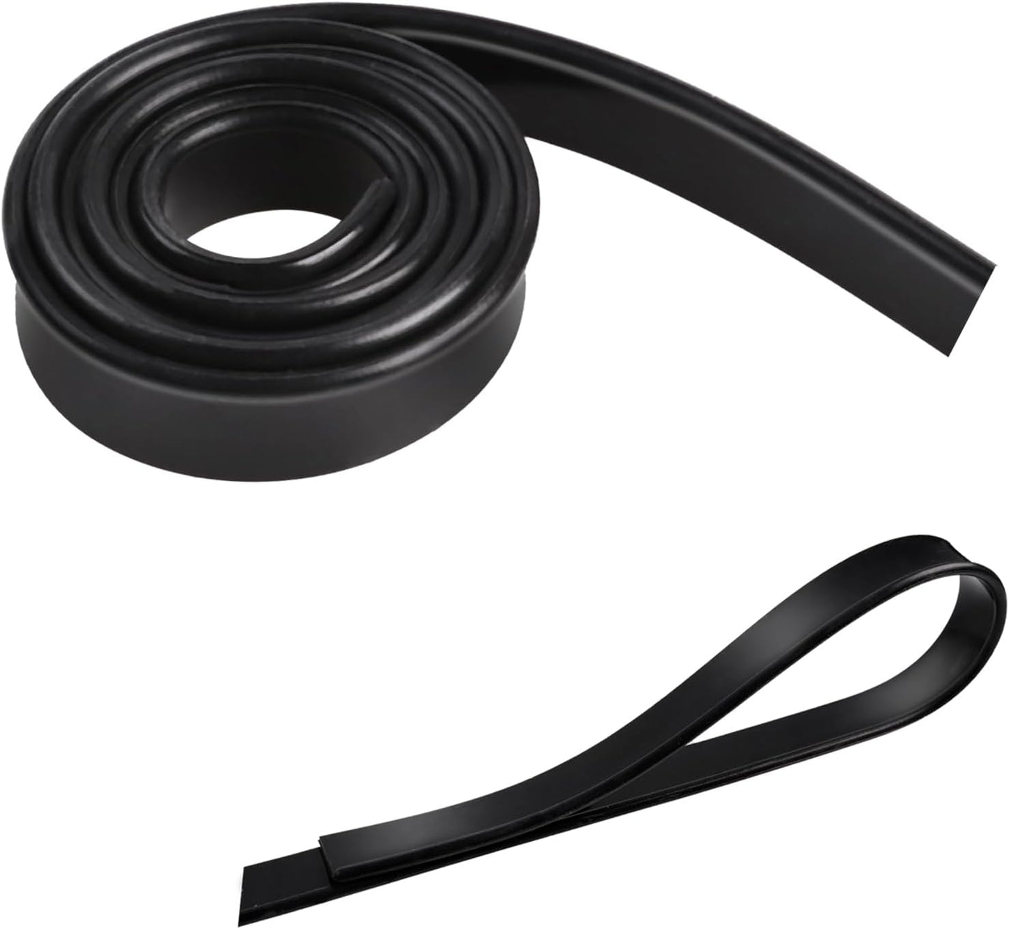 Squeegee Replacement Rubber 41 Inch Squeegee Rubber Replacement Black Squeegee Rubber Silicone Squeegee Blade Squeegee Refill Blades Head for Windows Glass Cleaning Shower Doors