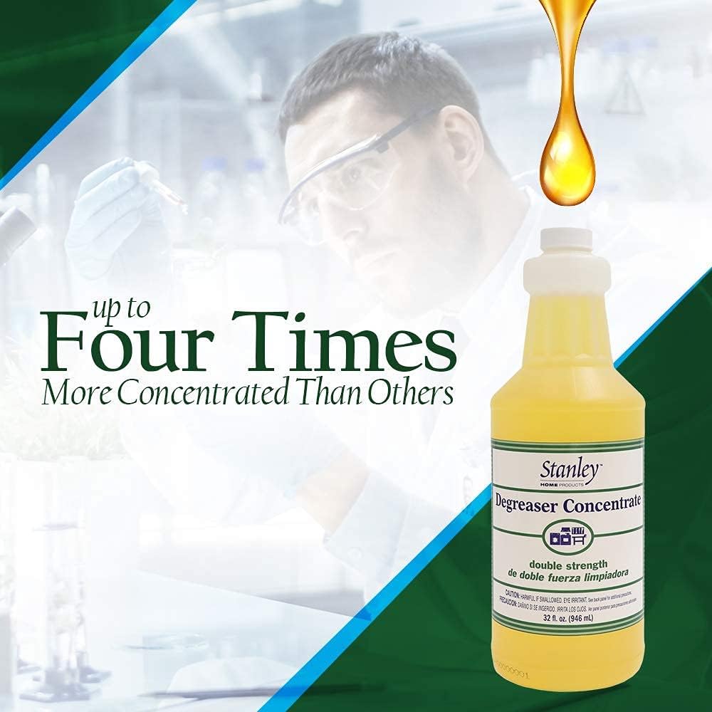 STANLEY HOME PRODUCTS Original Degreaser - Removes Stubborn Grease & Grime - Powerful Multipurpose Cleaning Solution for Home & Commercial Use (6 Pack)