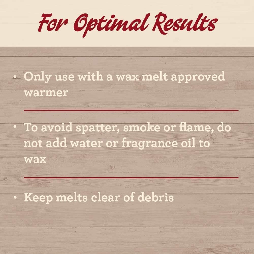 Our Own Candle Company Premium Wax Melt, Cinnamon, 6 Cubes, 2.4 oz (4 Pack)