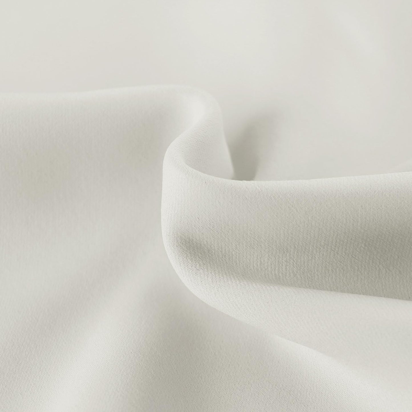 DWCN French Door Curtains – Rod Pocket Thermal Blackout Curtain for Doors with Glass Window, Kitchen and Patio Doors for Privacy, 54 X 80 Inches Long, 1 Curtain Panel with Tieback, Ivory