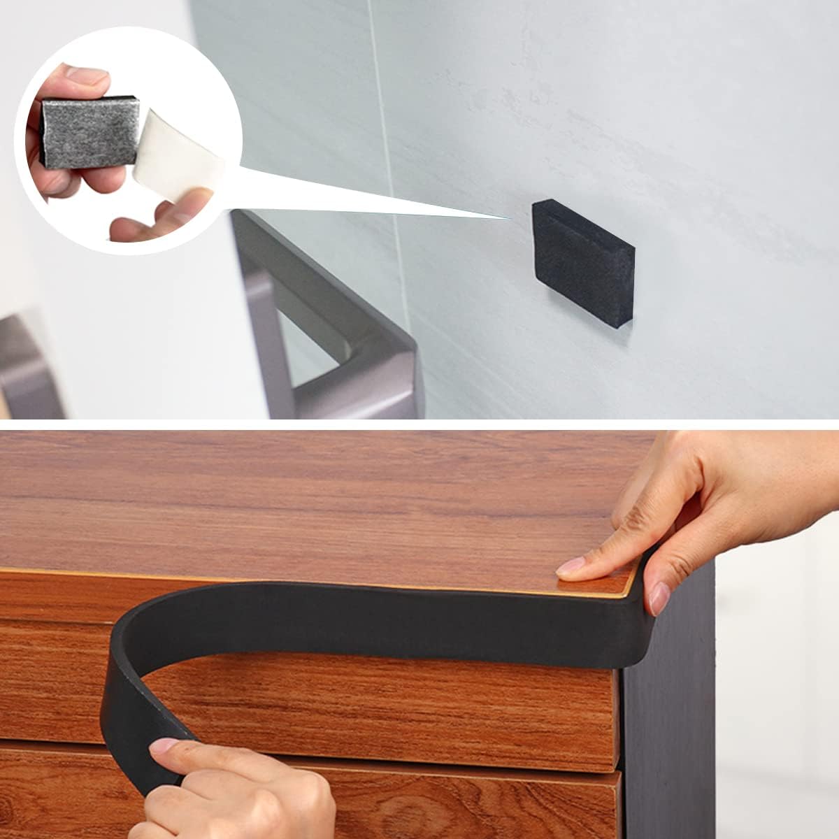 2 Rolls Seal Foam Tape, 2'' W x 1/4'' T Weather Stripping Close Cell Door Sealer, Single Sided Weather Strip, Total 13 Feet Long…