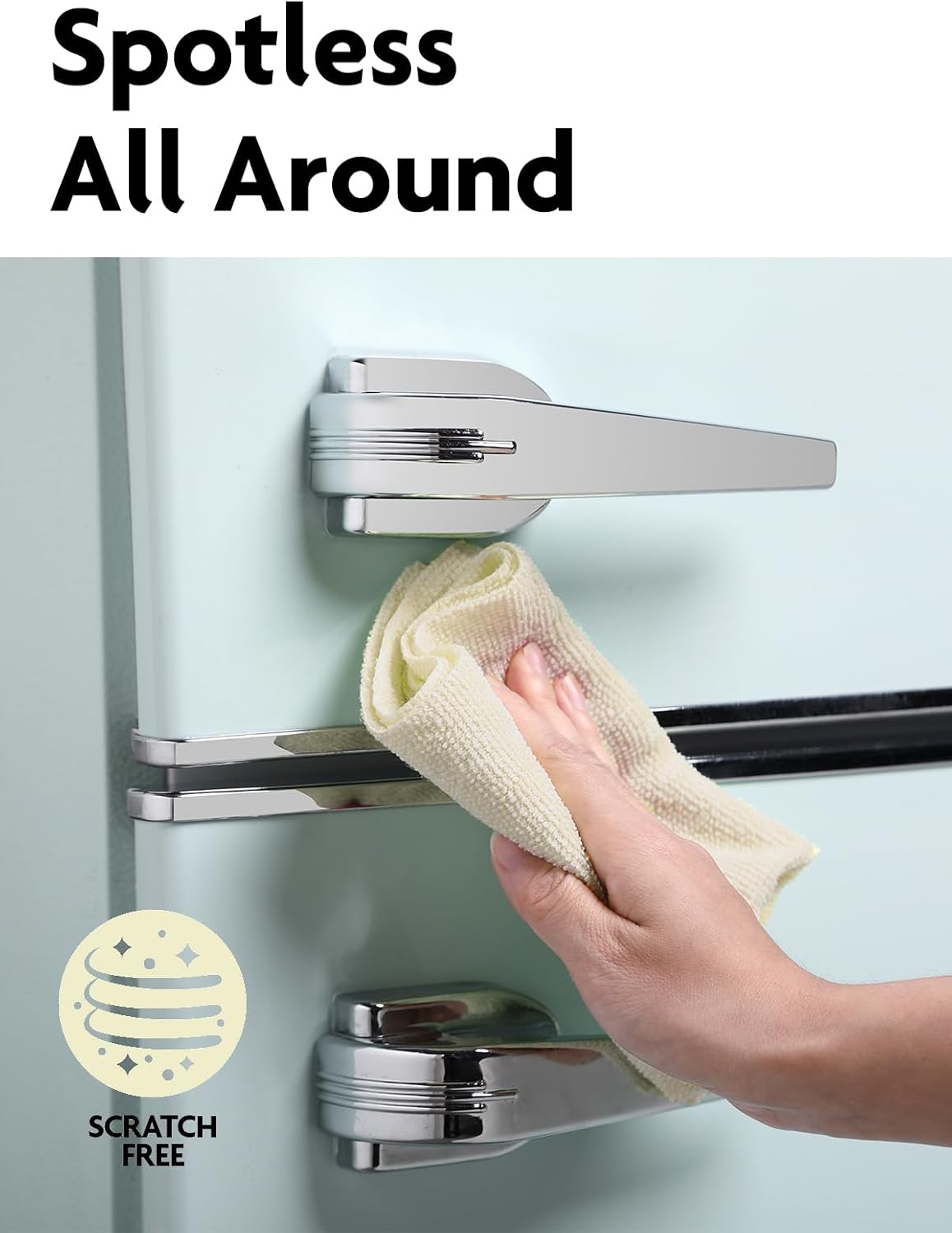 Fantasticlean Microfiber Cleaning Cloth Roll -40 Pack, Tear Away Microfiber Towels, 12" x 12", Reusable, Washable, Scratch Free, Ultra Absorbent Dishcloth for Car, Home Supplies, Pet, Kitchen (Beige)