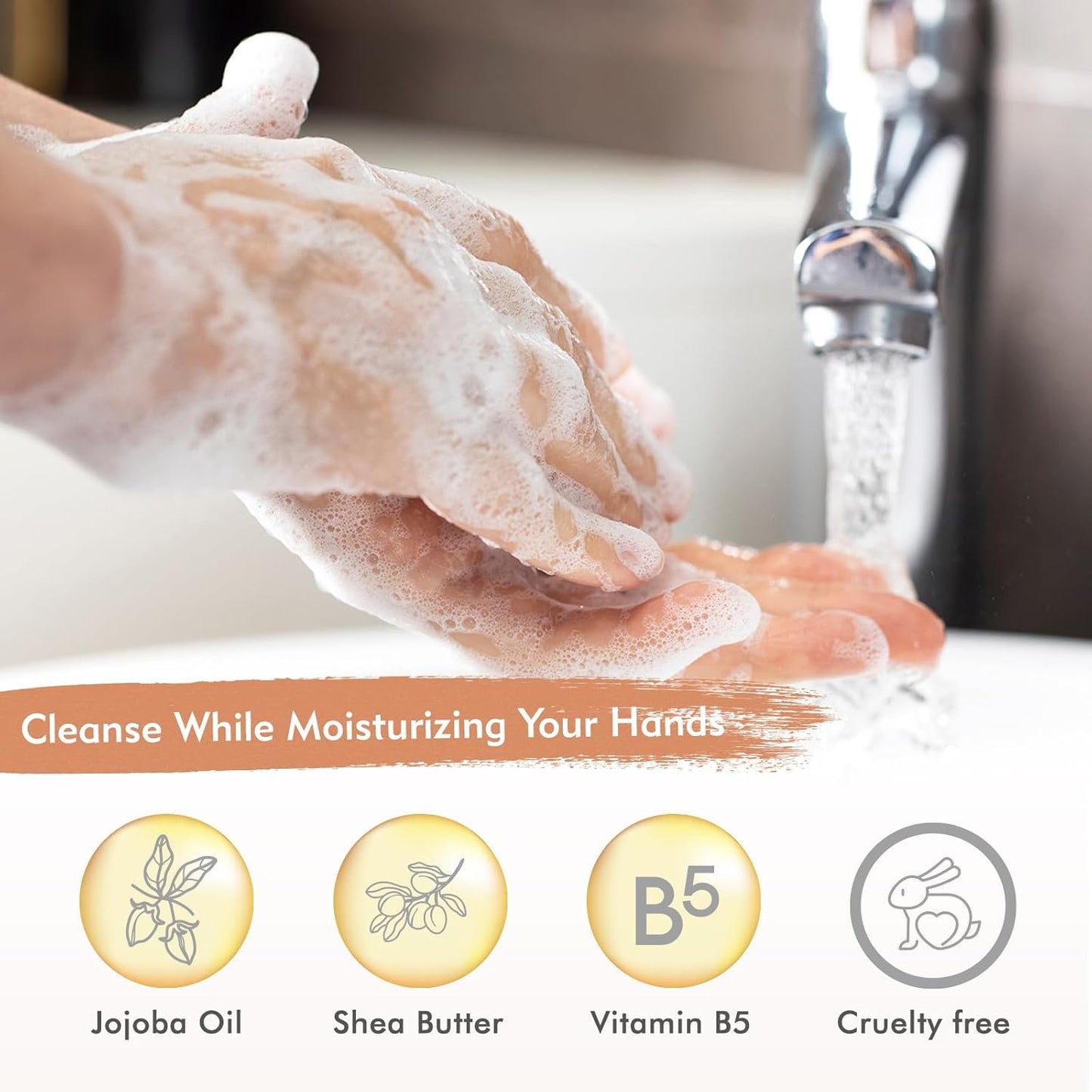 ROMIIE ZOI Liquid Hand Soap Refill Gift Set – 3 Pack (26 Fl Oz Each), Citrus Zest Scent – Moisturizing, Biodegradable & Cruelty-Free Formula with Essential Oils for Sensitive Skin