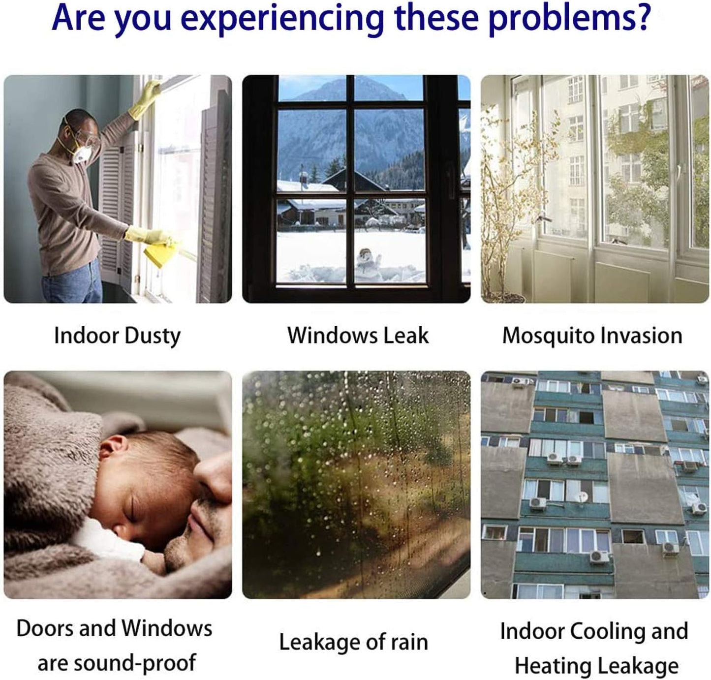 TAROSE Weather Stripping, Silicone Door Seal Strip Door, Window, Transparent 16 Feet Long (Width 45mm)