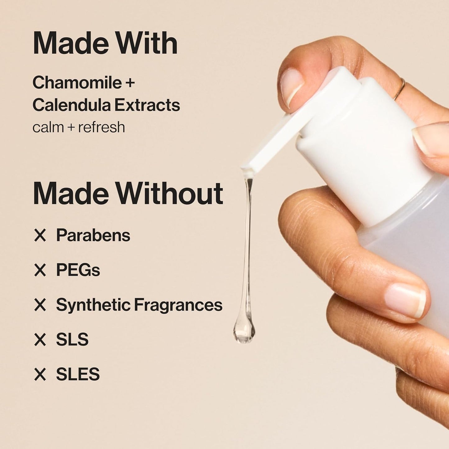 Honest Beauty Mini Gentle Gel Daily Face Cleanser | Calms, Refreshes, + Hydrates | Vegan + Safe for Sensitive Skin | Travel Size, 1.5 fl oz