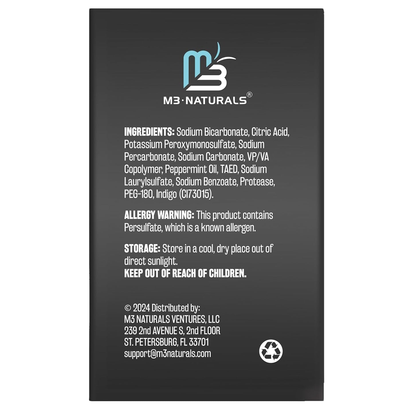 Coffee and Tea Retainer Cleaner Tablets, Removes Odors, Stains, and Plaque, 4-Month Supply, Denture Cleanser for Caffeine Enthusiasts, 120 Tablets by M3 Naturals