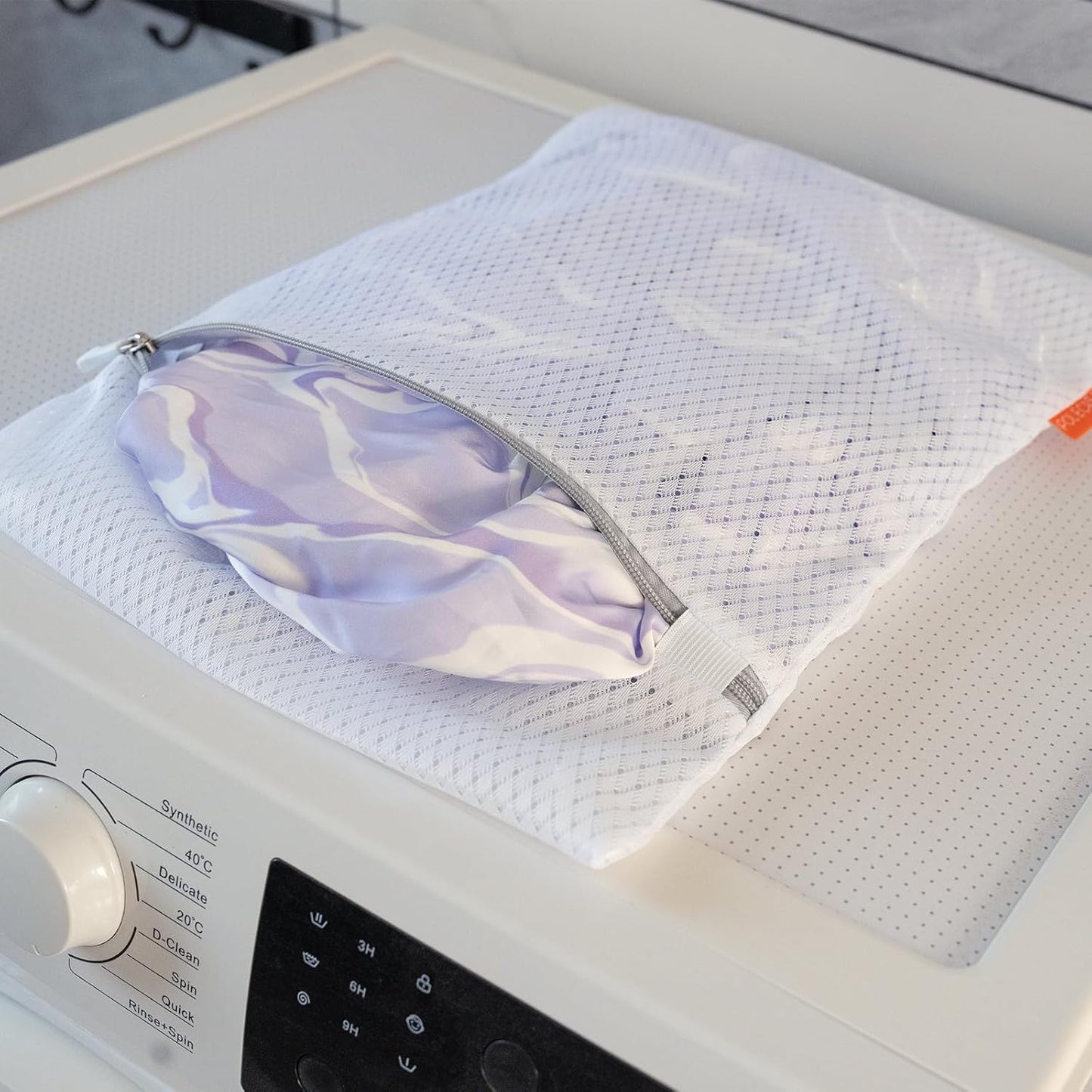 Polecasa 3Pcs 16 x 20 Inches Extra Durable 125g Diamond Mesh Laundry Bags with Sturdy Zipper for Delicates, Protect Clothes in Washing Machine, Laundry Room Essentials for College, Dorm (3 Large)