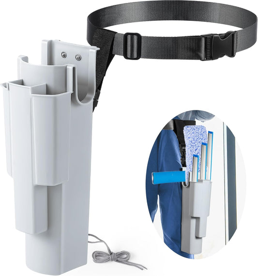 Feekoon Window Cleaning Holster with Belt, Detachable Side Bucket on a Belt, Squeegee Holder Tool Belt, Carry Multiple Tools on Your Waist, Window Cleaning Tools Kit Ideal for Window Cleaners