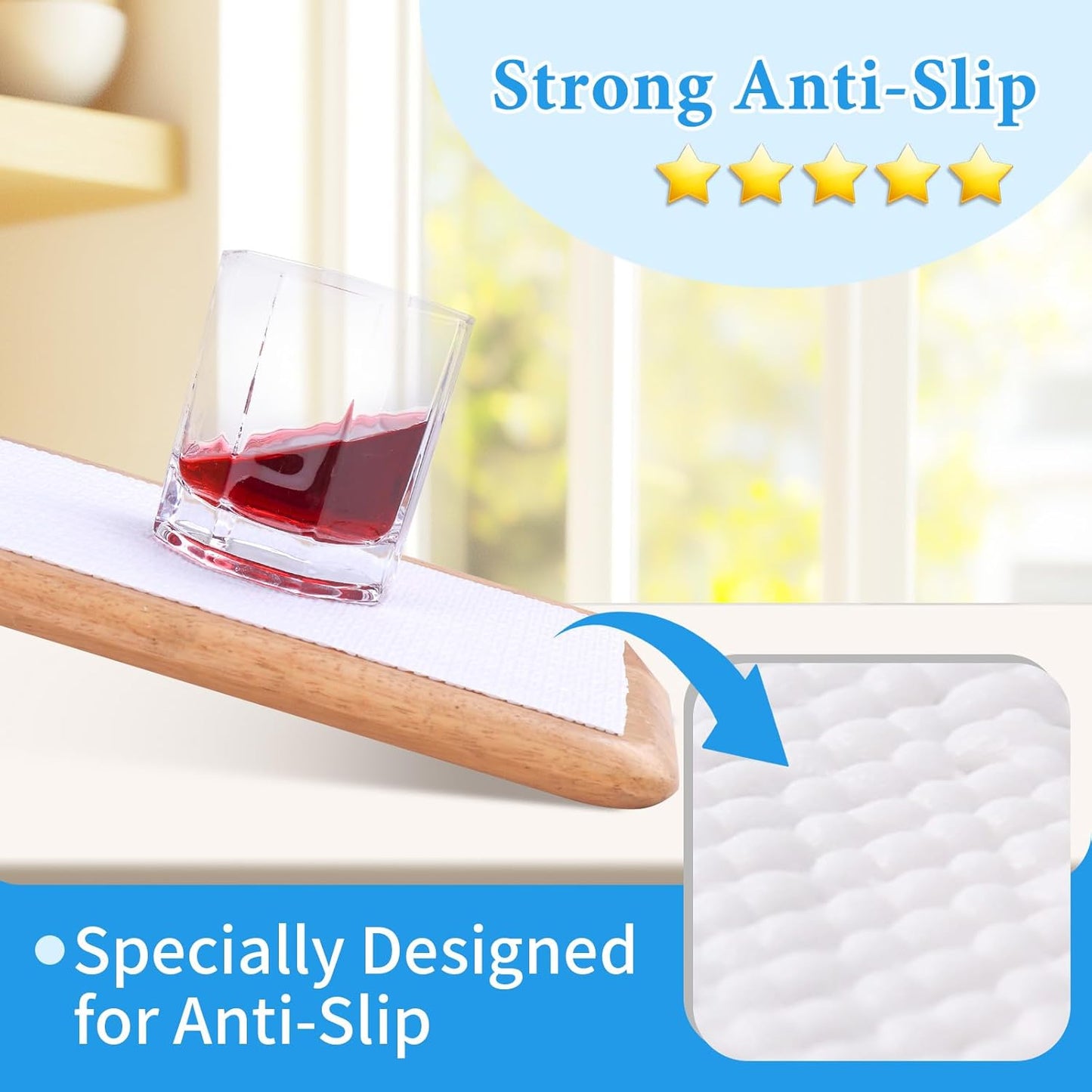 Shelf Liners for Kitchen Cabinets 17in x 20FT Non Adhesive Drawer Liner White Thickened Shelf Liner Paper Strong Non-Slip Easy to Clean for Tool Box Refrigerator with Knife and Tape Measure