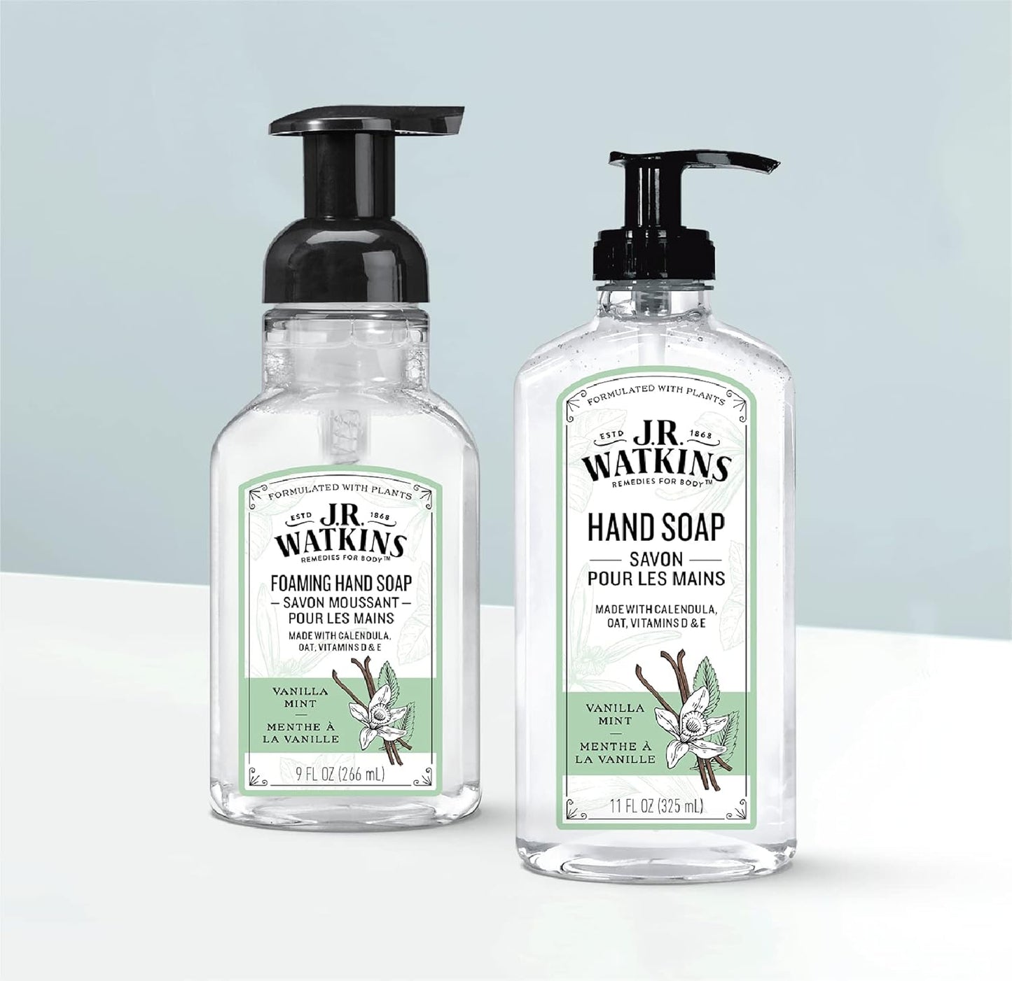 Watkins Hand Soap Vanilla Mint, 9 Fl Oz (Pack Of 6)