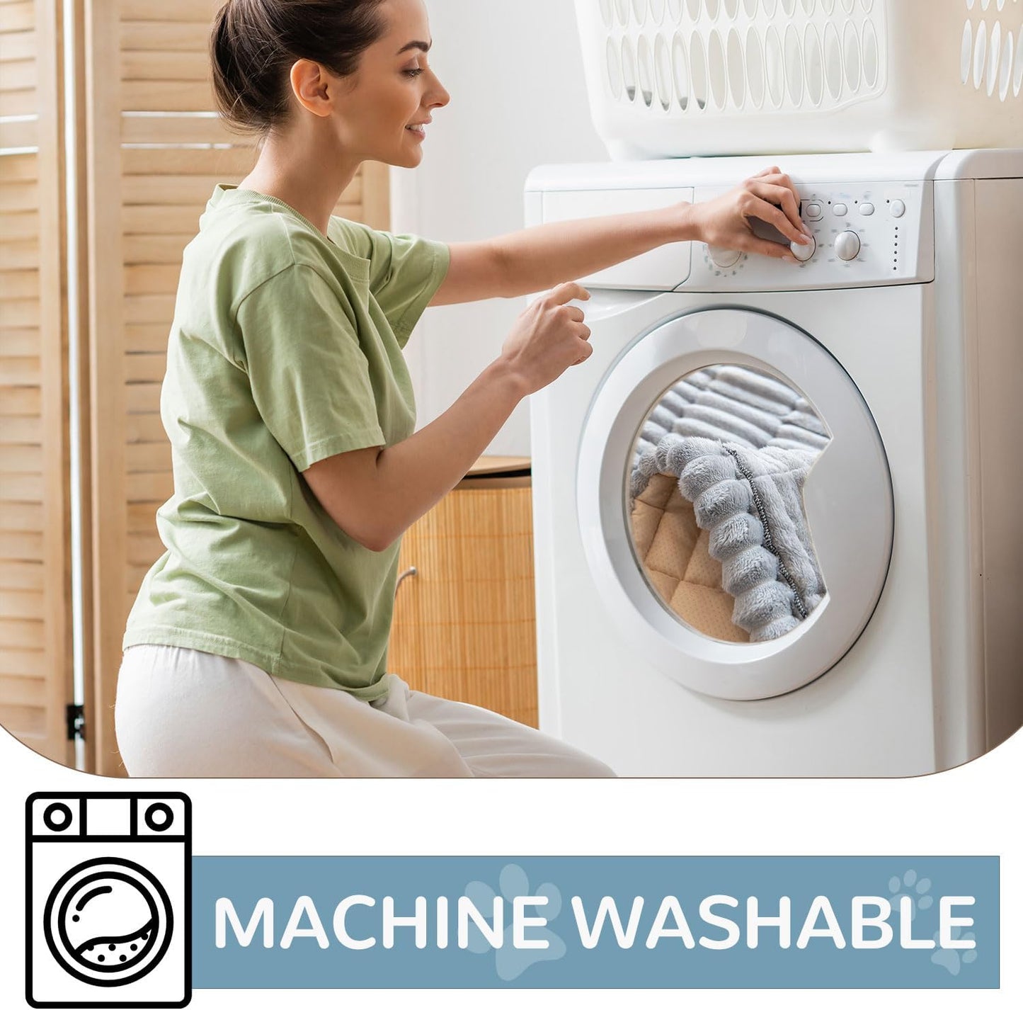 OTOB Sofa Covers for 3 Cushion Couch Washable, Fuzzy Non Slip Pet Friendly Couch Cover Protector Love Seat, All Seasons Soft Plush Furniture Bed Mats Sofa Slipcovers (Gray, 31.5" x 70.9'')