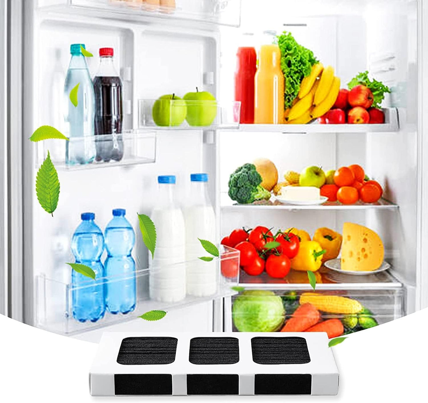 KEEPOW Paultra2 Refrigerator Air Filter Replacement for Frigidaire Gallery Pure Air Ultra II, Electrolux 242047805, 5303918847, EAP12364179, Pure Air II (8 Pack)