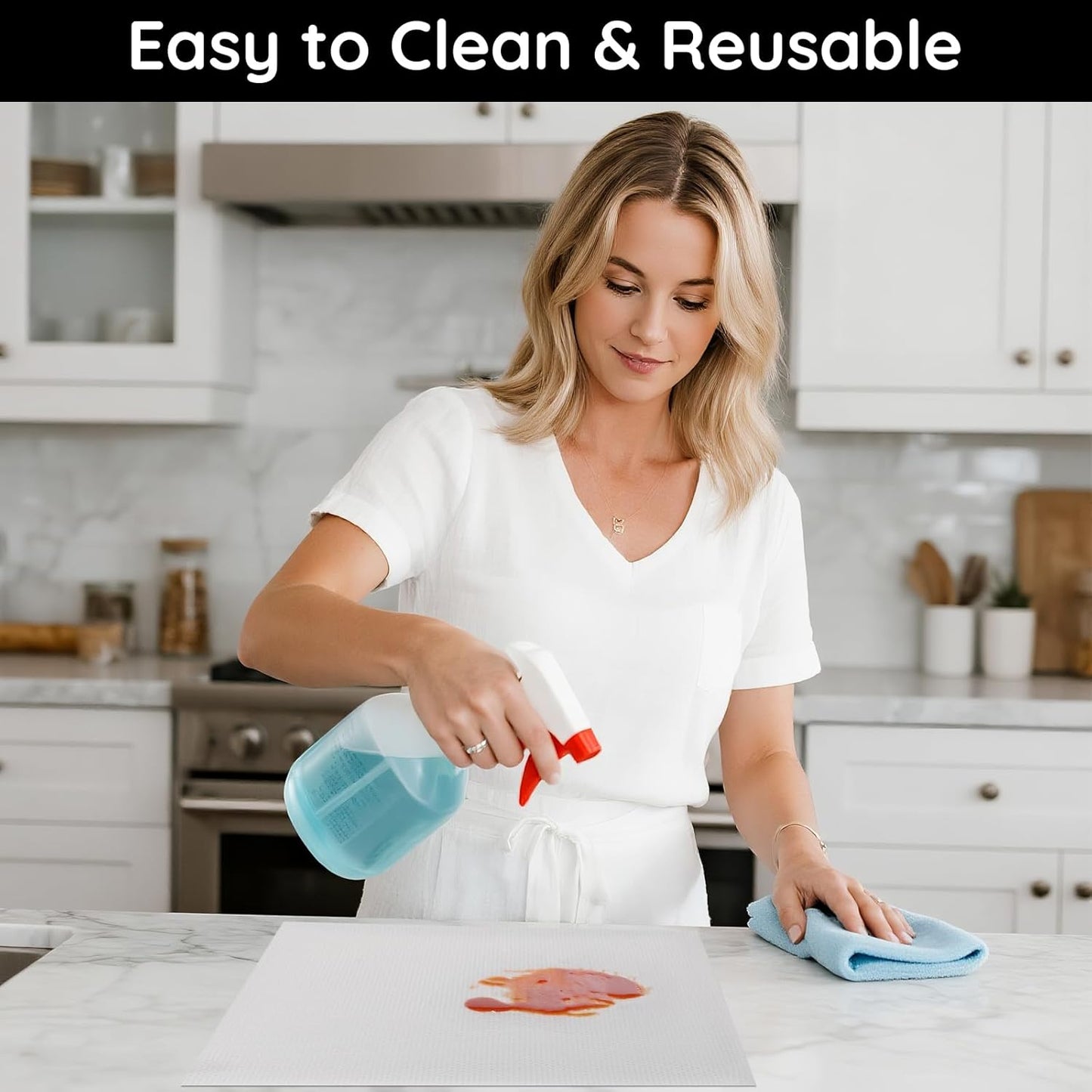 Shelf Liners for Kitchen Cabinets Non-Adhesive, 17.7" W x 118" L x 0.03" T, Fridge Liners, Non Slip for Home and Kitchen Shelf, Drawer, Cabinet, Refrigerator, Dresser, Cupboard, RV (Polka Dot)