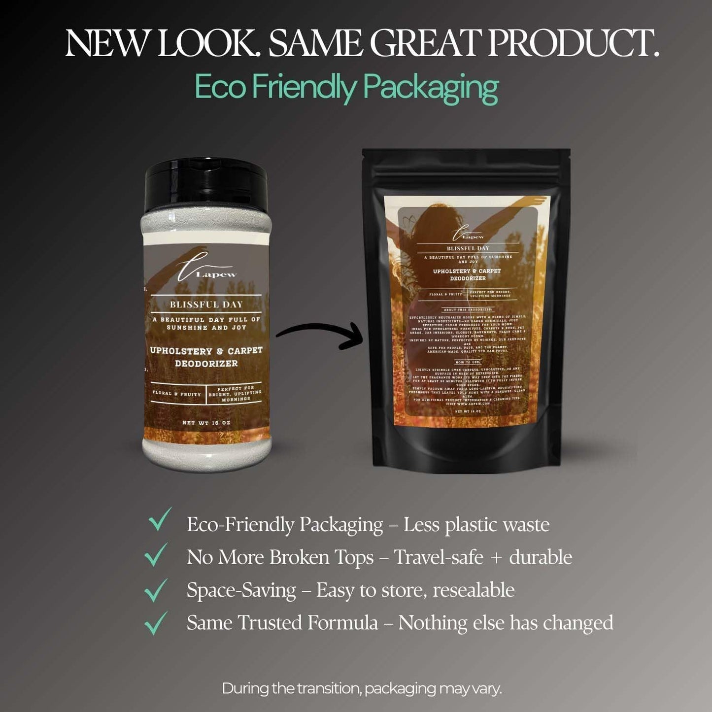 Blissful Day Carpet Freshener Powder: Powerful Odor Eliminator for Home, Upholstery Deodorizer, Carpet Deodorizer, Pet Urine, Cat Litter Box - Blissful Day Fragrance.