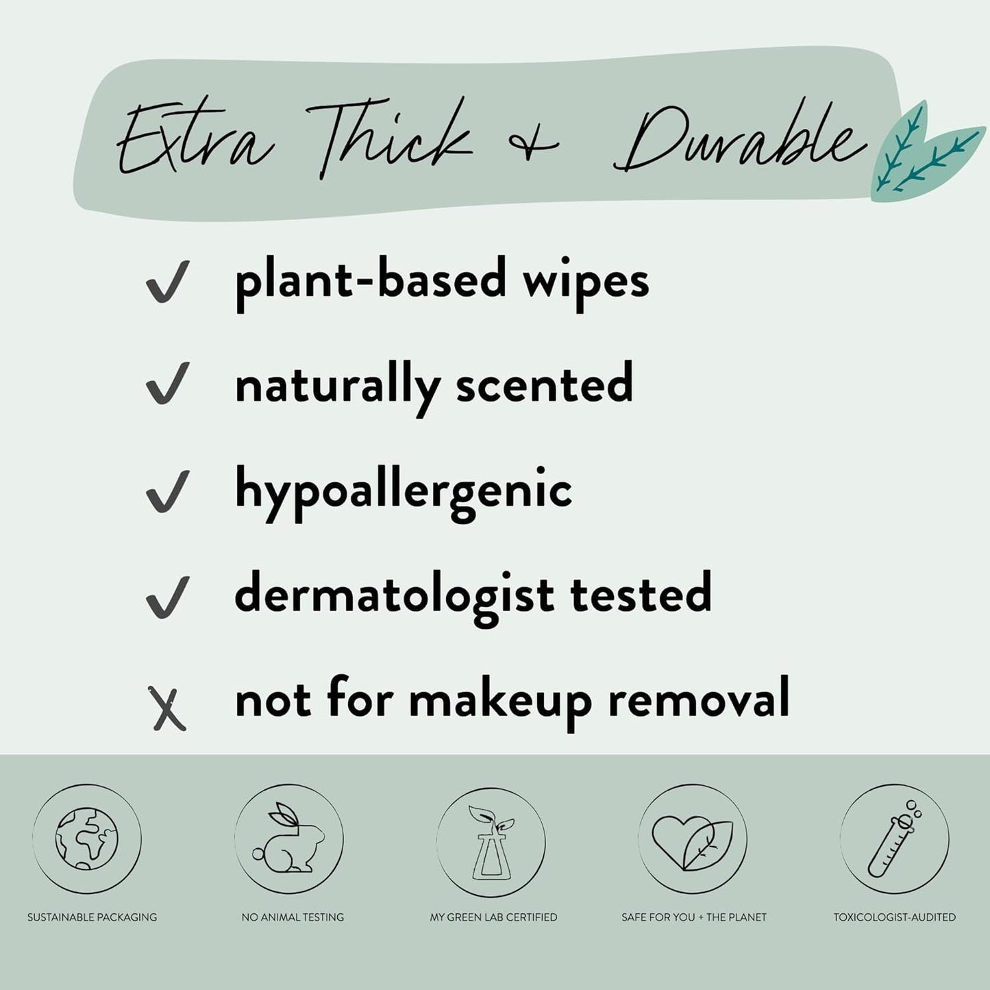 The Honest Company Calm and Cleanse Naturally Scented Wipes Cleansing Multi-Tasking Wipes 99% Water Plant Based Hypoallergenic Lavender 60 Count