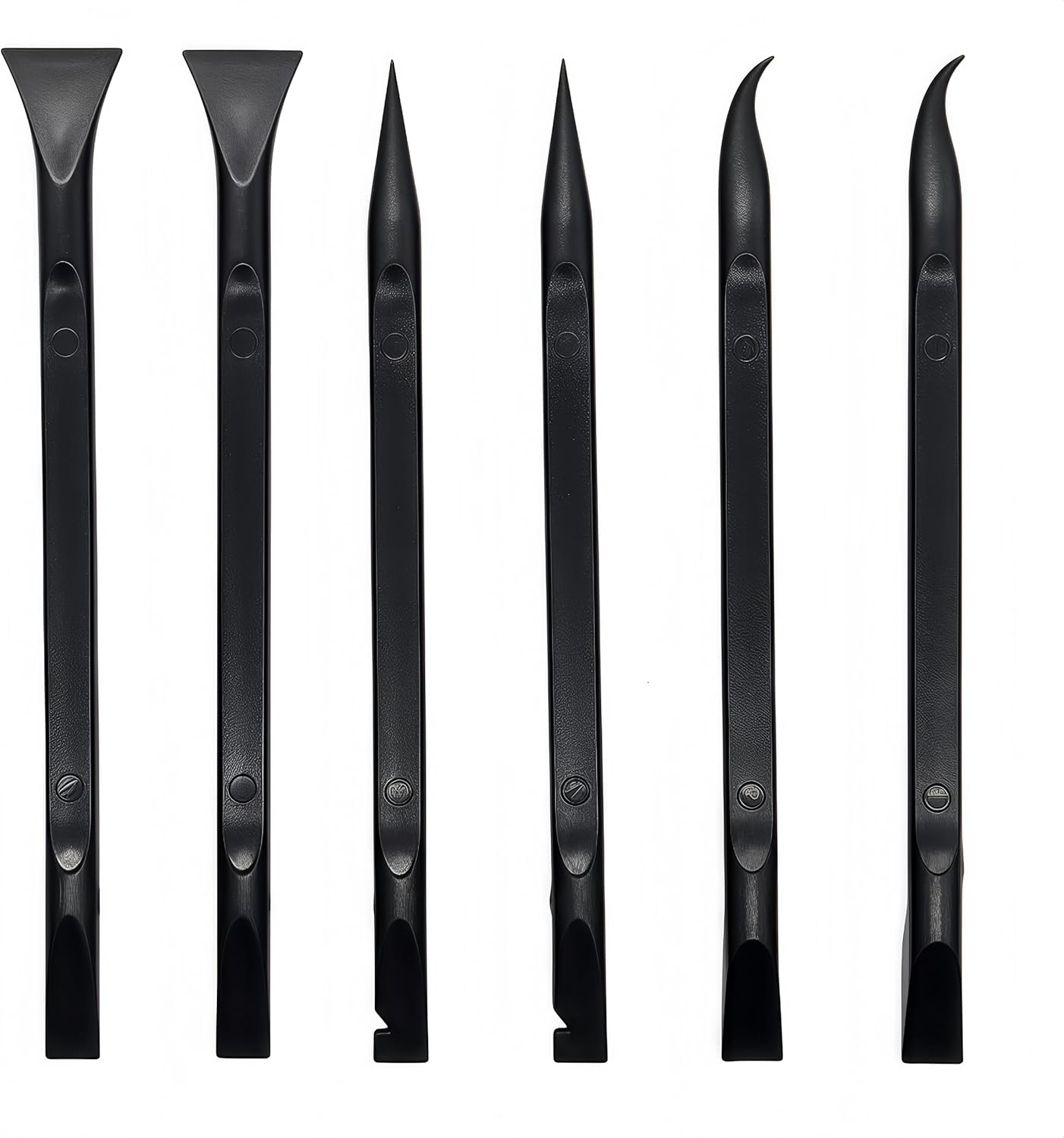 Scraper Small Plastic Scraper Tool, Used in Narrow Spaces and Gaps, Perfect for Removing Oil Stains, Labels, Food, Dirt, Paint, Etc. (6Pcs scrapers)