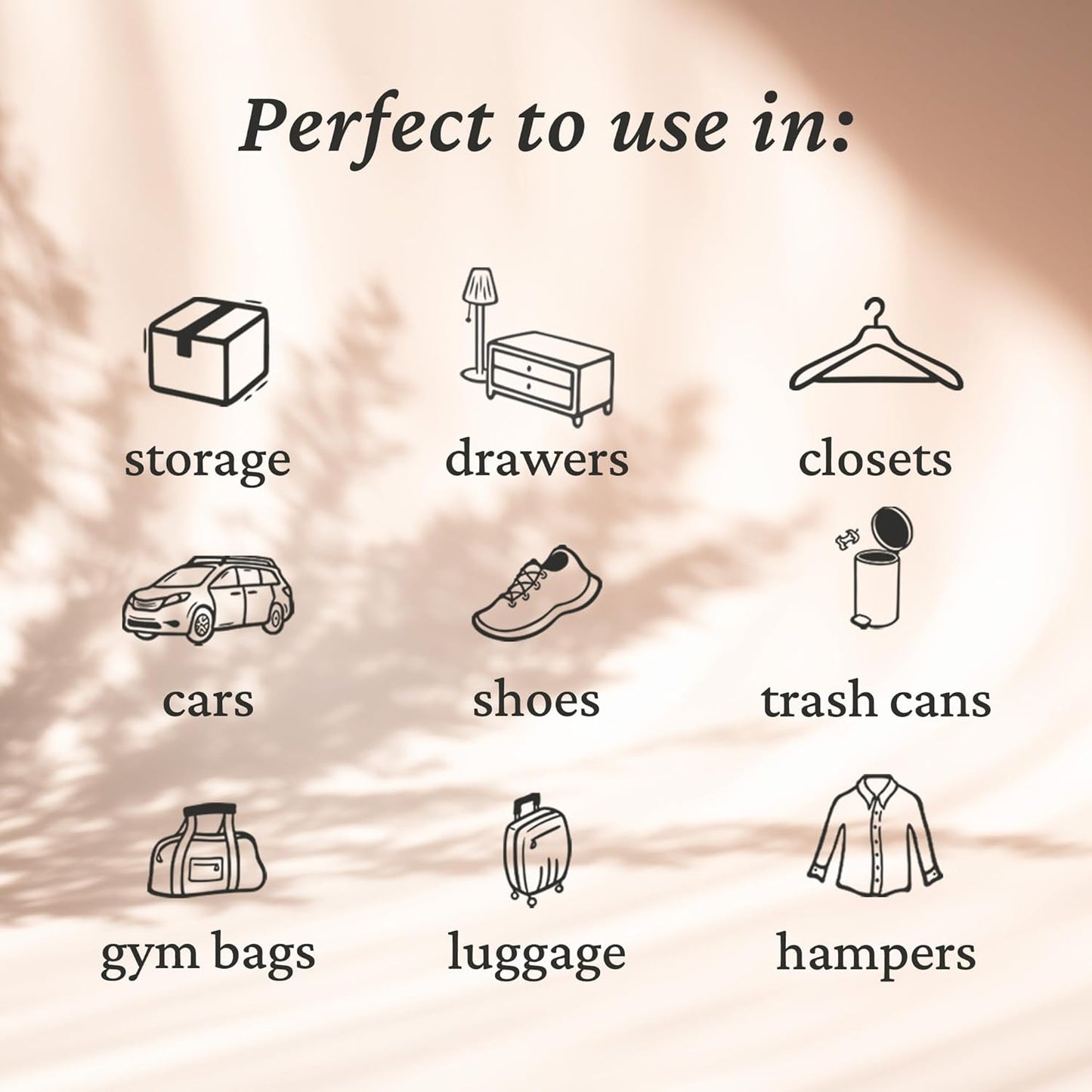 Fresh Wave Lavender Odor Eliminating & Deodorizing Packs | Bag of 6 | Safer Odor Relief for Small Spaces | Natural Plant-Based Odor Eliminator | Odor Absorbers for Home