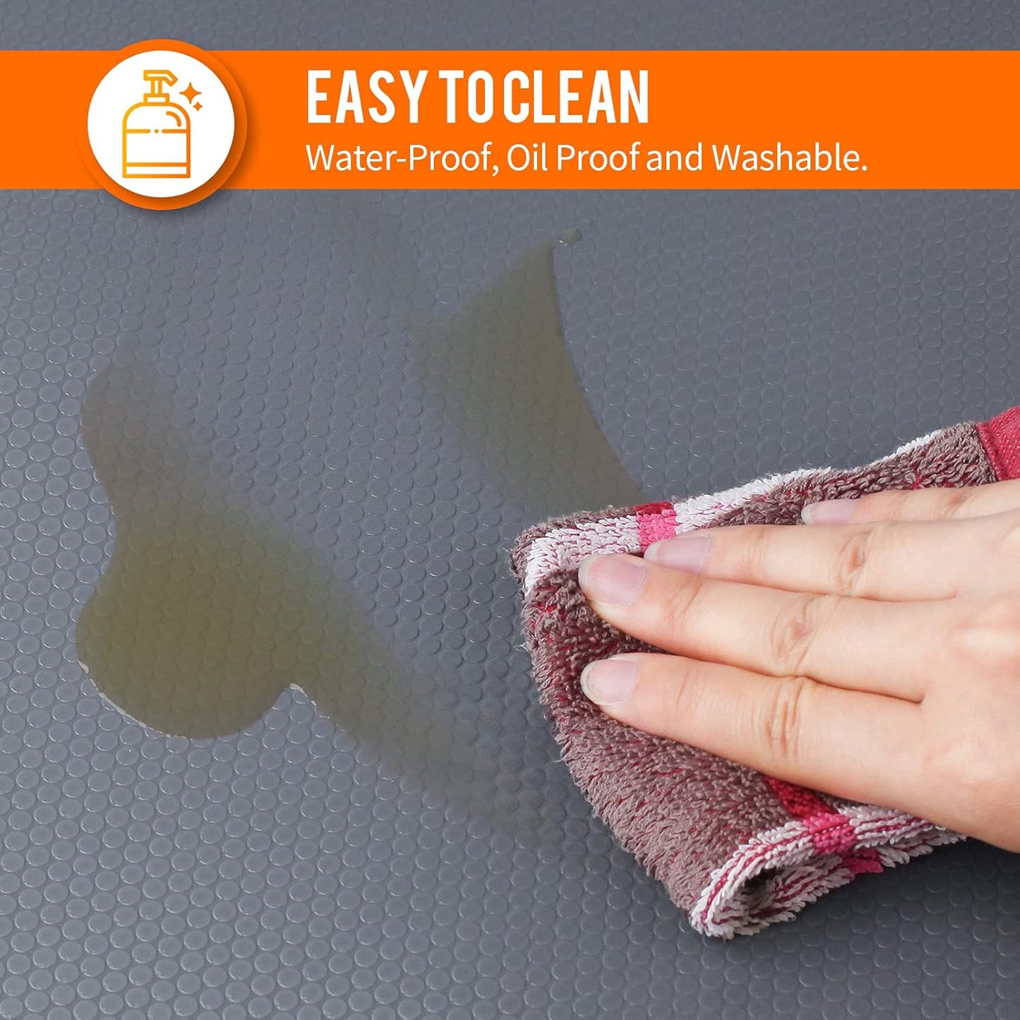 Shelf Liners for Kitchen Cabinets Non-Slip Drawer Liner Non Adhesive Cupboard Mat EVA Material Refrigerator Mats Fridge Liner Washable for Shoerack, Storage and Desks 17.3 x 393.7 Inches