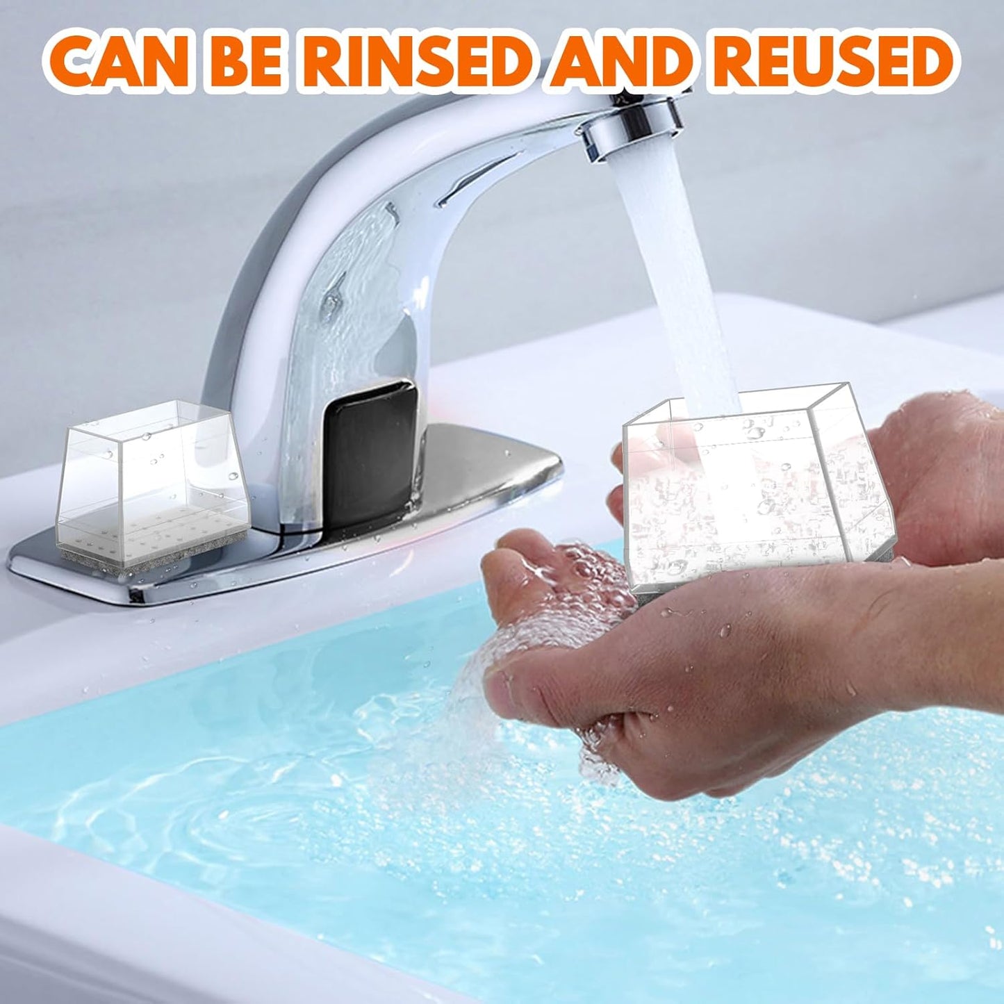 Rectangle Chair Leg Protectors for Hardwood Floors,16 PCS Silicone Covers to Protect Wood Tile Floors Felt Pads Furniture Leg Caps Reduce Noise. Easy to Move. (Clear,1.5 x 1.75 Inch, Rectangular)