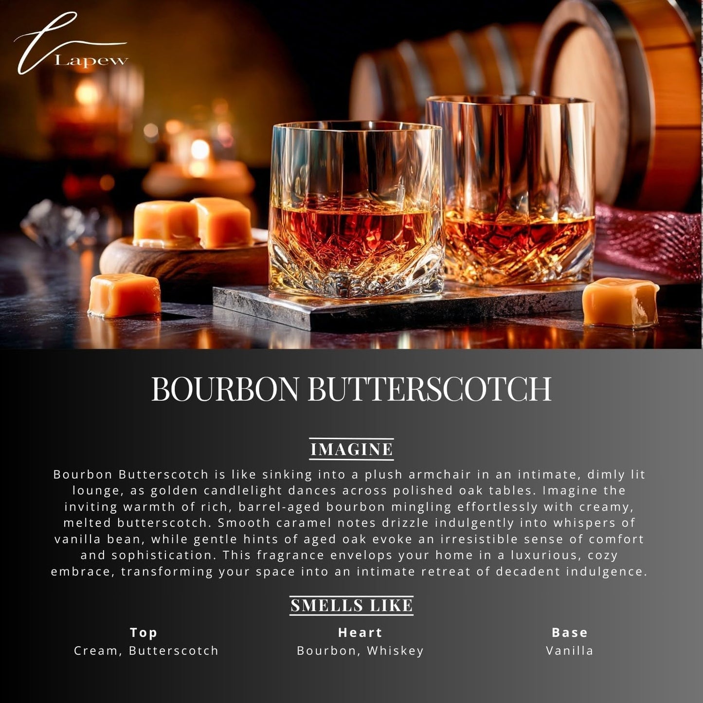 Bourbon & Butterscotch Carpet Freshener Powder Value Size 36 oz | Powerful Odor Eliminator for Home | Upholstery Deodorizer | Carpet Deodorizer | Pet Urine | Cat Litter Box