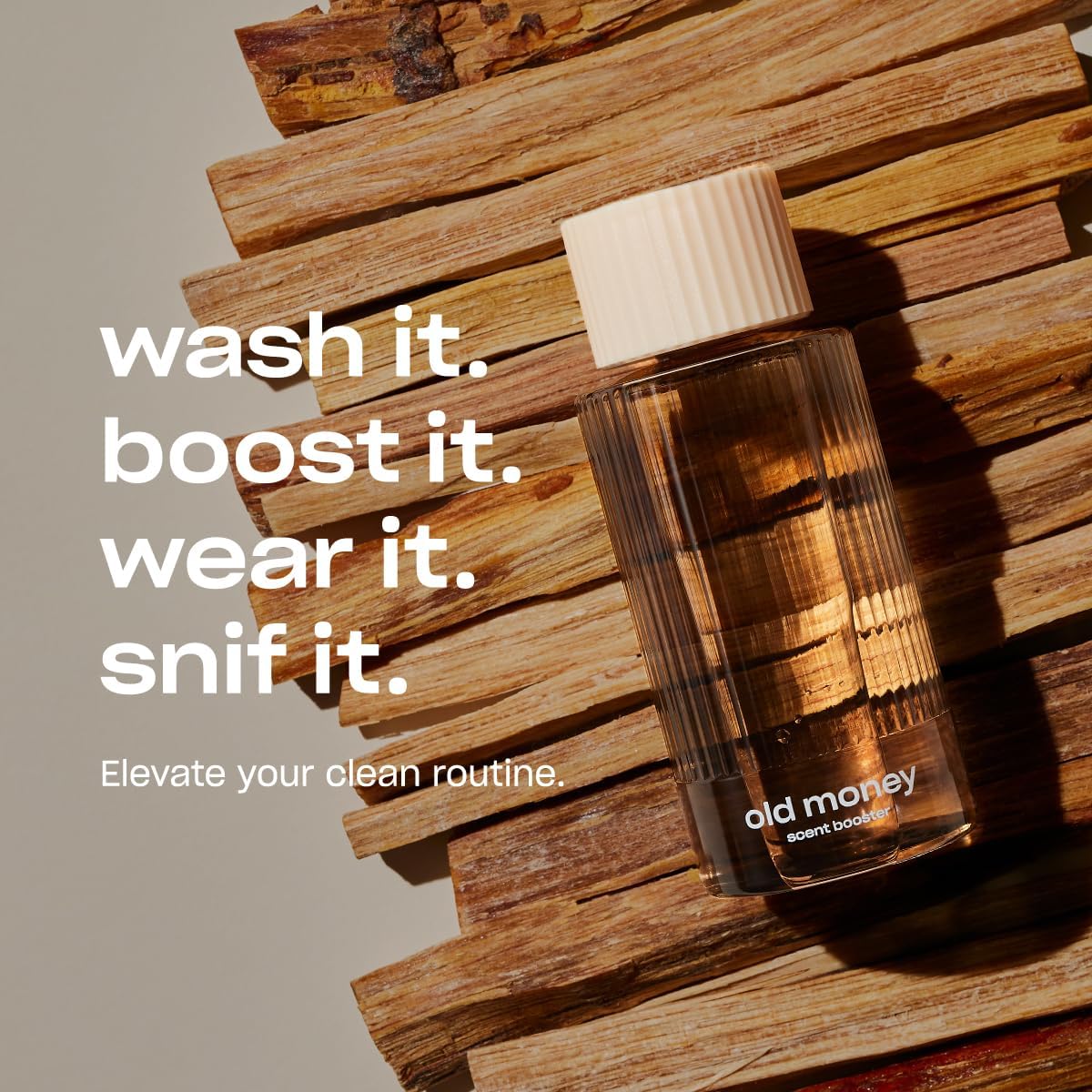 Snif Old Money Scent Booster, Rich and Cozy Scent, 25 Loads, Non-Irritating to Skin, Clean, Non-Toxic, Vegan, Cruelty Free, 8.5oz