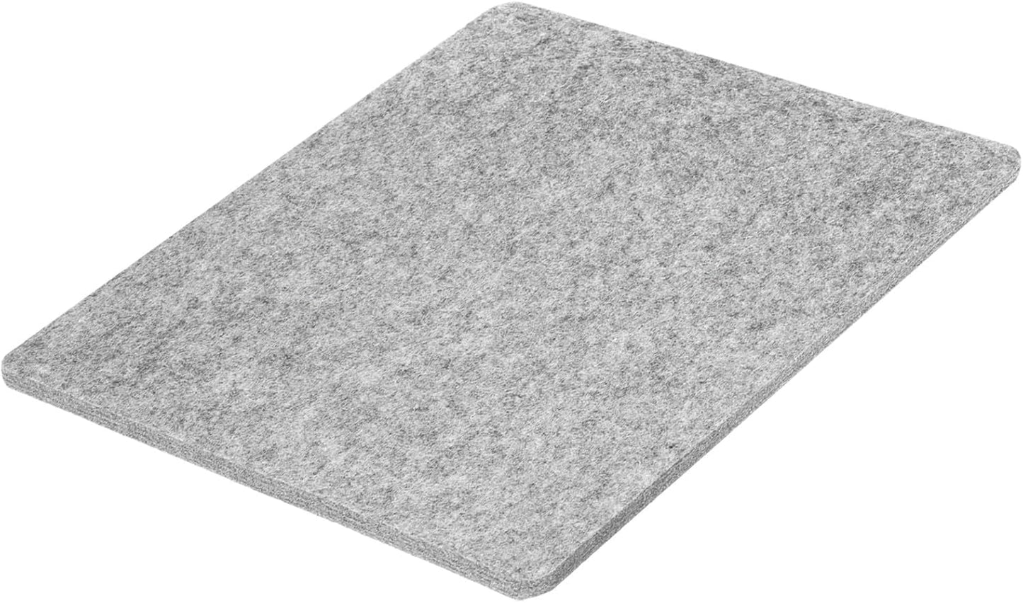 PATIKIL Wool Pressing Mat, 16" x 14" Wool Ironing Pad Blanket 0.5" Thickened Heat Resistant Quilting Ironing Pad for Quilters Sewing Craft, Grey