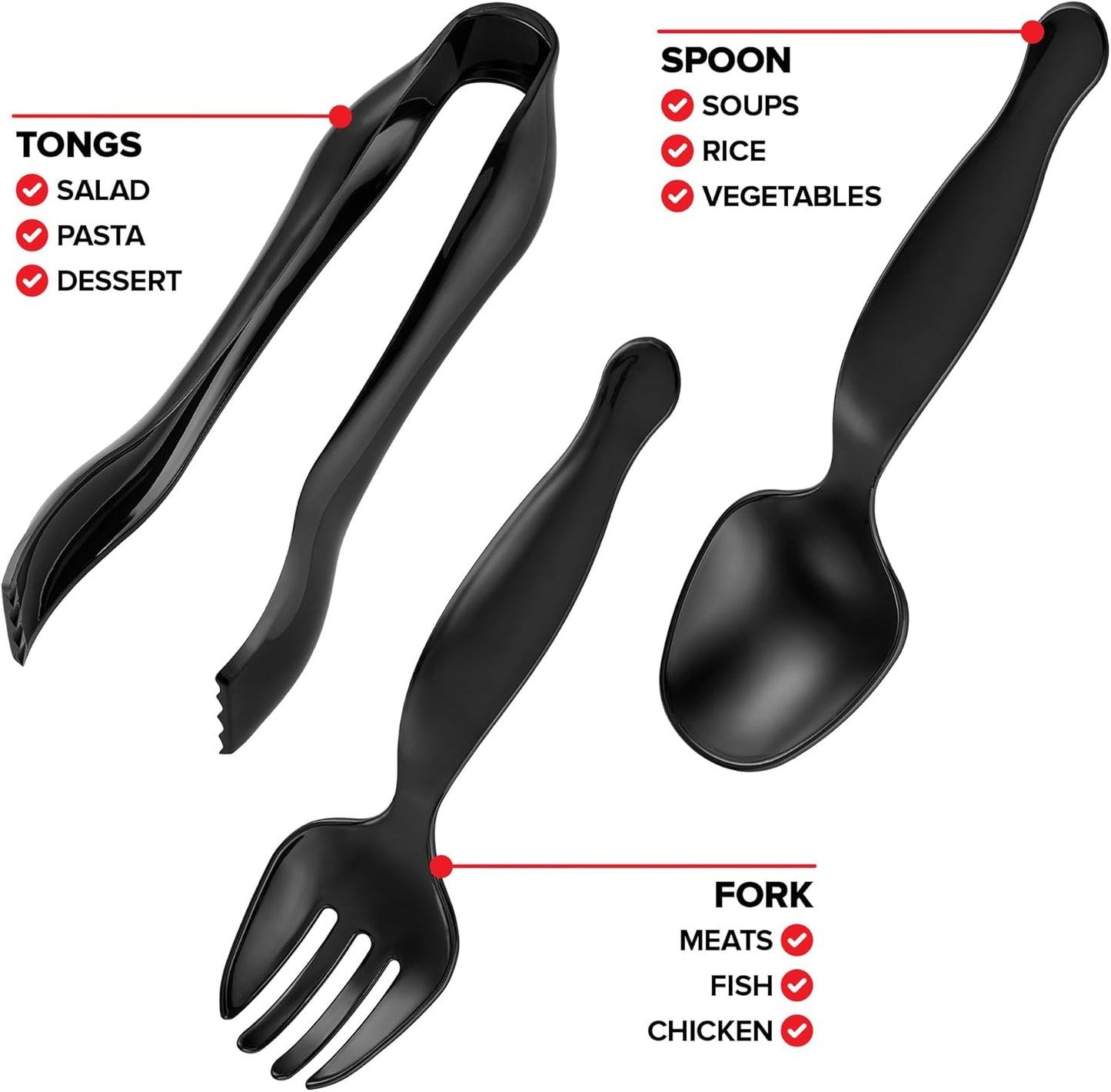 Complete Chafing Dish Buffet Set (39pc) Disposable Catering Supplies- Includes Serving Utensils, 6hr Fuel cans, 6 Half Size Chafing Pans & Wire Racks- Premium Party Food Warmer Trays