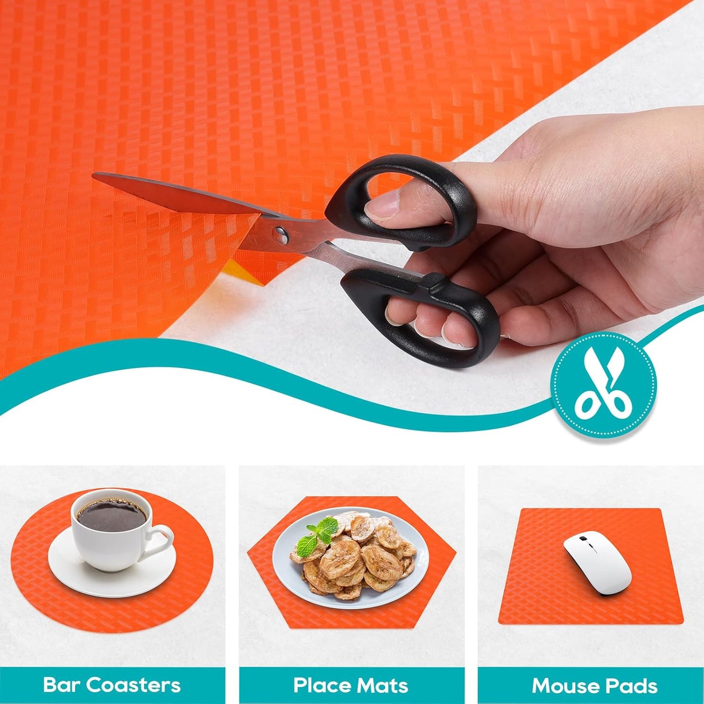 Red Fridge Liners Shelf Liner for Kitchen Cabinets Refrigerator Liners Waterproof & Oil-Proof Kitchen Cupboard Liner Non Adhesive Drawer Mats EVA Material for Shelves 11.8 x 236.2 Inches