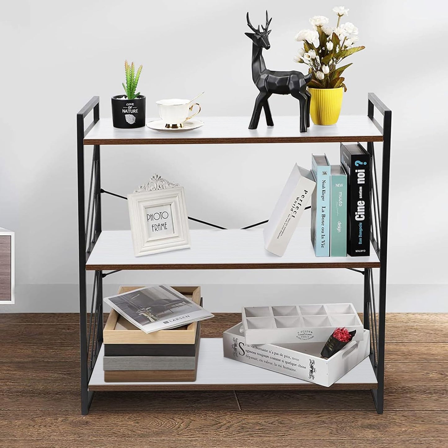 Shelf Liners for Kitchen Cabinets Drawer Liner Non Adhesive Cupboard Mat EVA Material Waterproof Refrigerator Mats Washable Fridge Liner for Cupboard and Desks Liner White 23.6 x 236.2 Inches