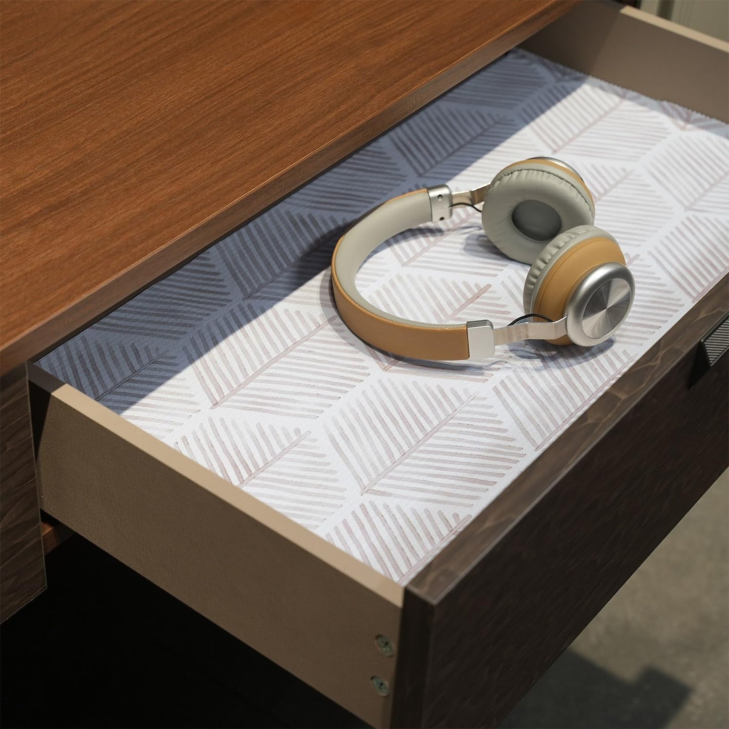 Shelf Liners for Kitchen Cabinets, 16IN x 10FT Non Adhesive and Strong Non-Slip Shelf Cabinet Drawer Liners for Kitchen Wire Fridge, Waterproof Shelf Drawer Liner,Easy to Clean