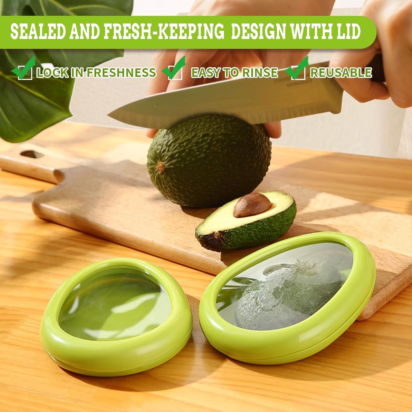 Set of 4 Saver and Tomato Holder - Reusable Storage Containers for Fridge - Fridge Organizer Ideal for Garlic, Onions, Lemons, and Potatoes